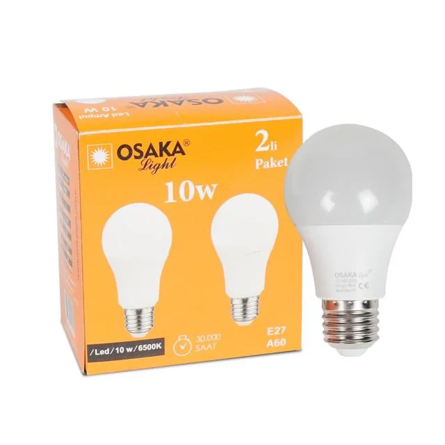 10W 2li Beyaz Led Ampül - Enerji Tasarruflu Uzun Ömürlü LED Ampul Fiyatı, Yorumları ve Özellikleri