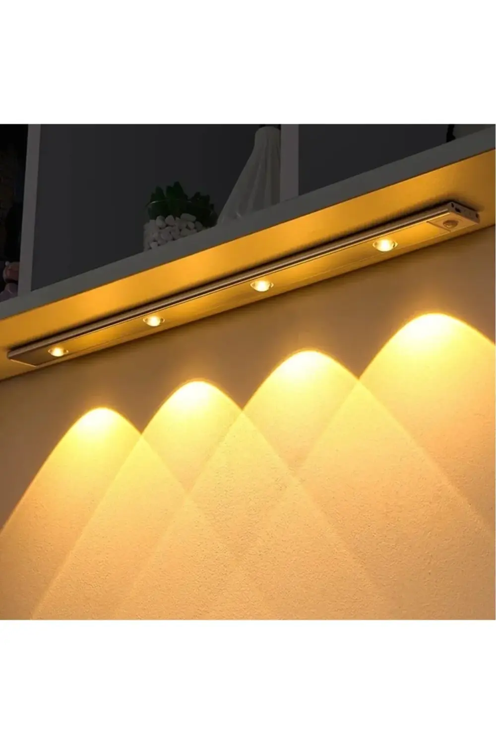 10W 6400K / 4000K / 3200K 40cm Bella Şarjlı Sensörlü Yatay Led Ba