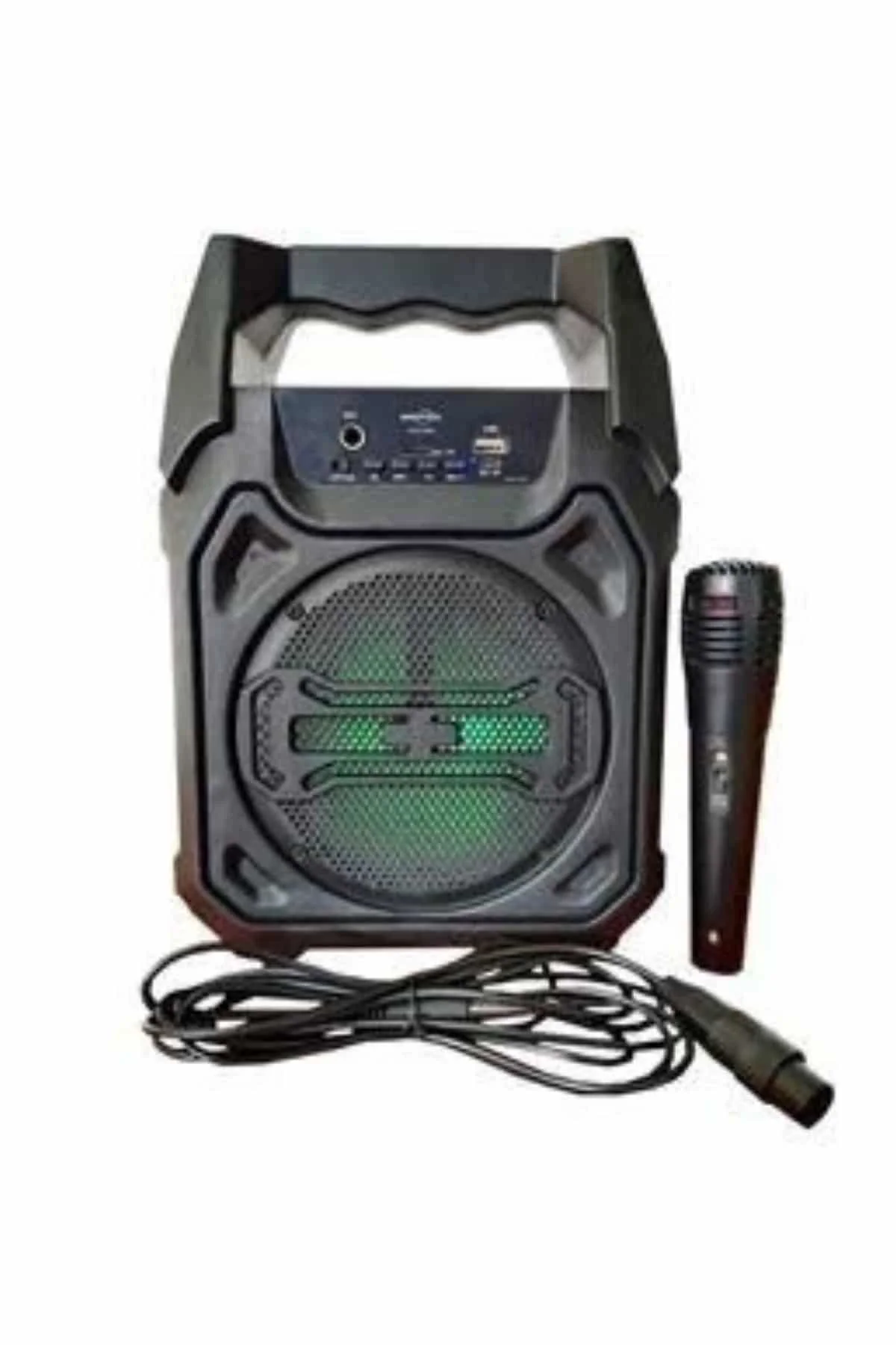 10W Güçlü Ses Performanslı Bluetooth Karaoke Hoparlörü