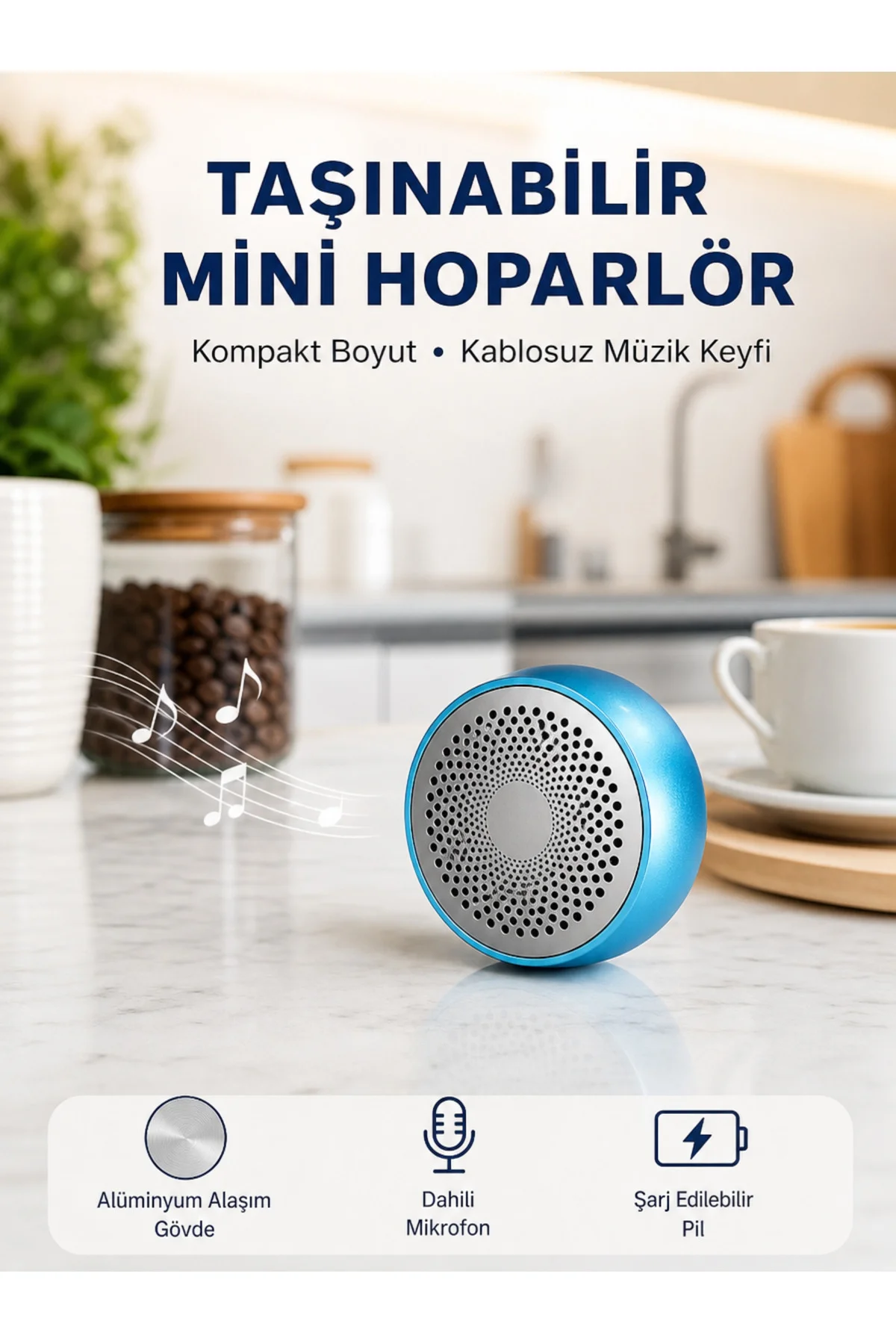 10W Güçlü Stereo Bluetooth Hoparlör – 360° Surround Ses Deneyimi Yeni Nesil 10W Güçlü Stereo Bluetooth Hoparlör – 360° Surround Ses Deneyimi Yeni Nesil