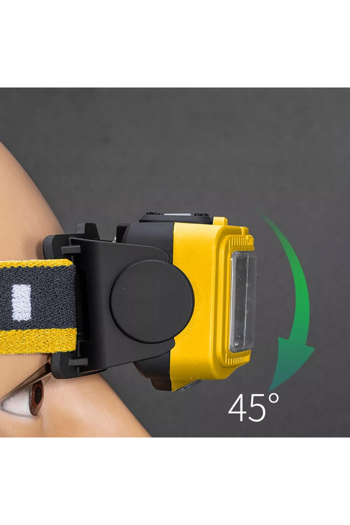 10W Sensörlü 11 Modlu Kafa Lambası – 24 Beyaz SMD, 6 Kırmızı SMD,