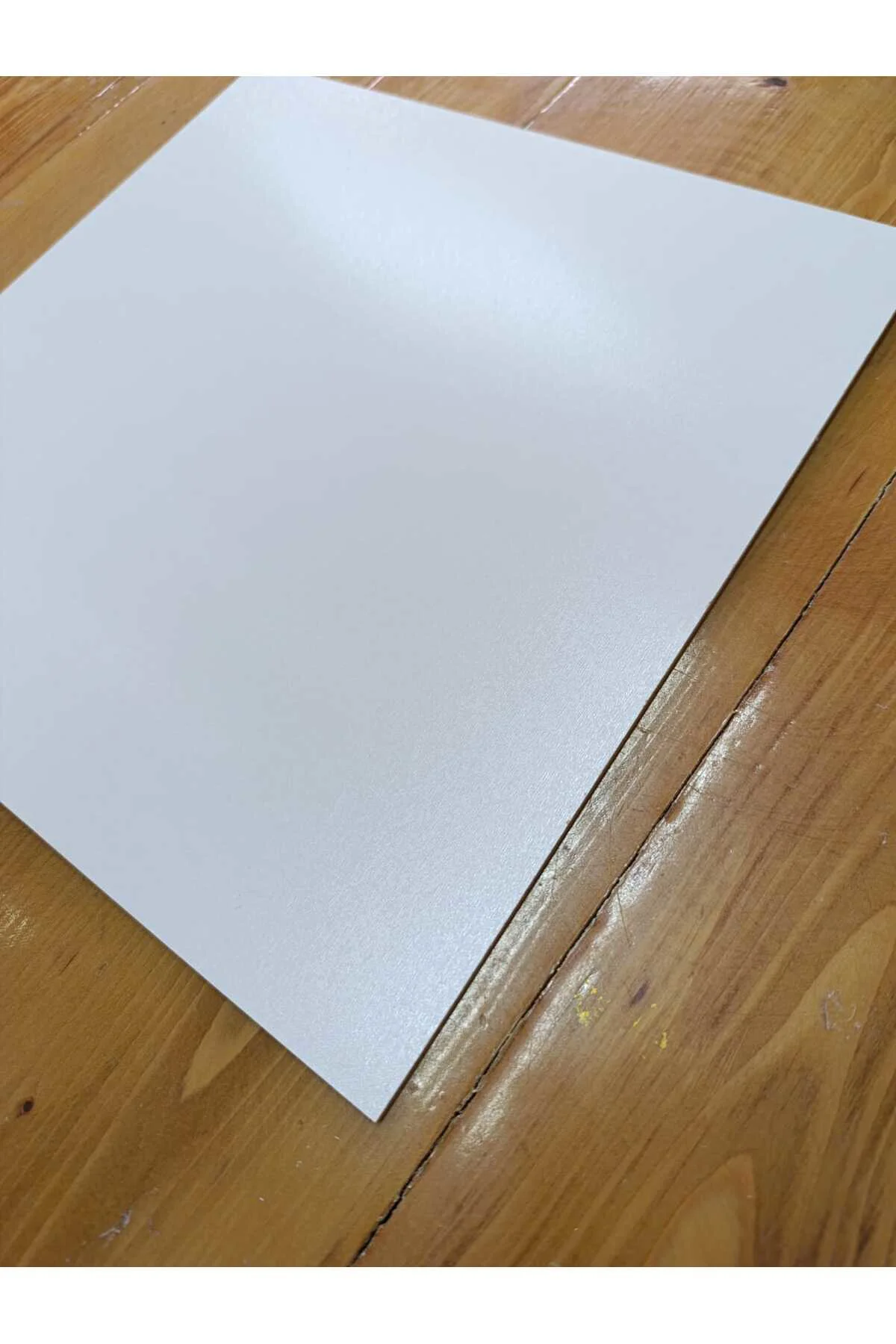 10x10 Cm Beyaz Pasta Altlığı ve Çok Amaçlı Dekoratif MDF Panel - 