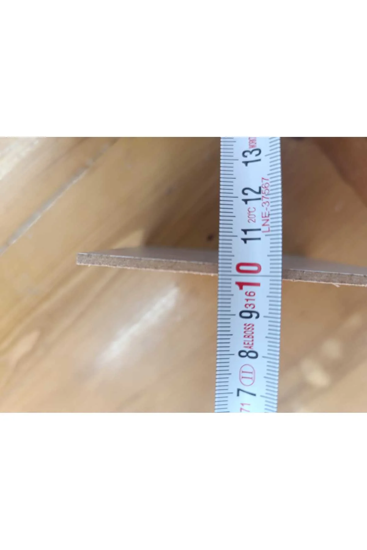 10x10 Cm Beyaz Pasta Altlığı ve Çok Amaçlı Dekoratif MDF Panel - 