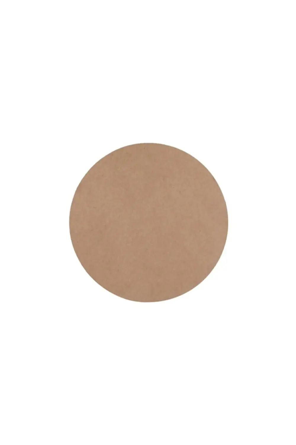 10x10 Cm Supla Levha 50 Adet 3 Mm Ham Mdf Yuvarlak Lazer Kesim