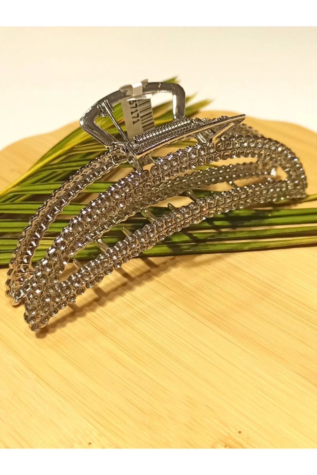 11 cm Lüks Gösterişli Renkli Metal Kıstırma Toka