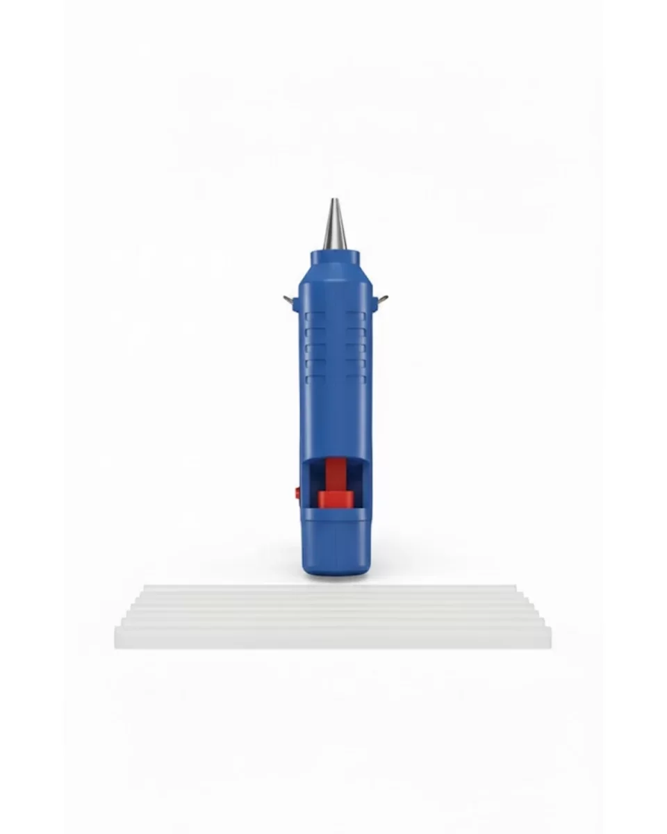 11 mm Silikon Tabancası 60 W - Ev ve Hobi İçin Pratik, Güvenli ve Hediyeli Silikon Seti