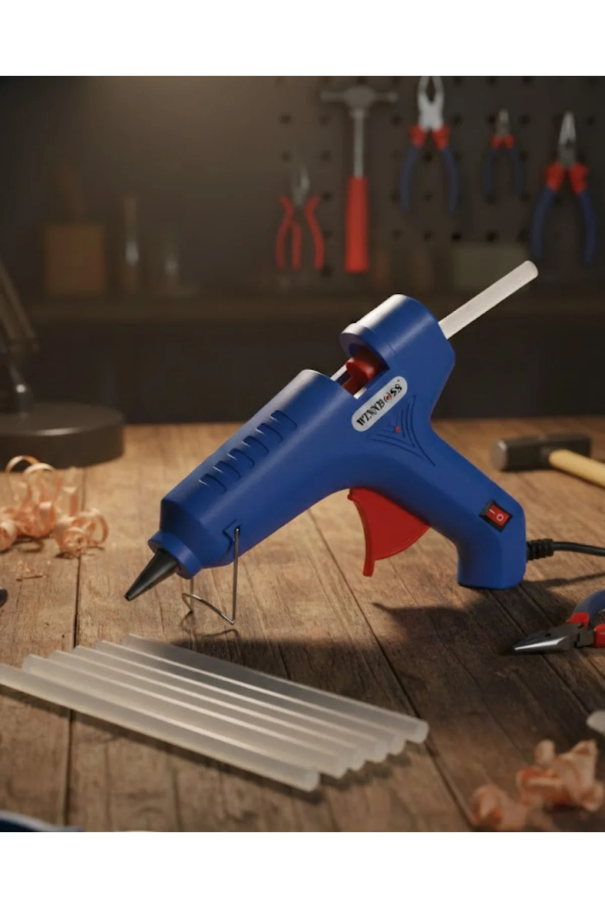 11 mm Silikon Uyumlu 60 W Silikon Tabancası 5 Adet Silikon Hediye