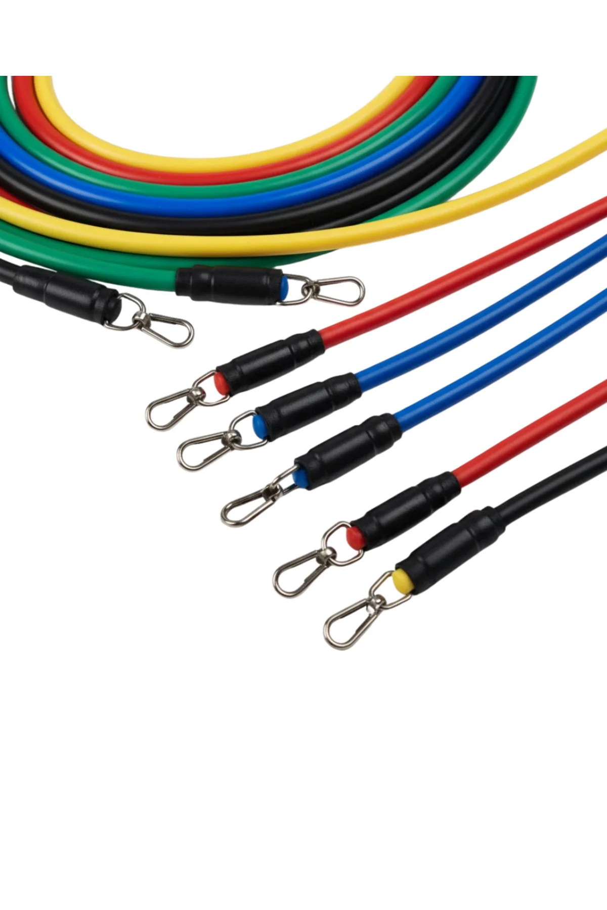 11 Parça Çok Fonksiyonlu Kapı Arkası Egzersiz Bandı Ev Tipi Spor 