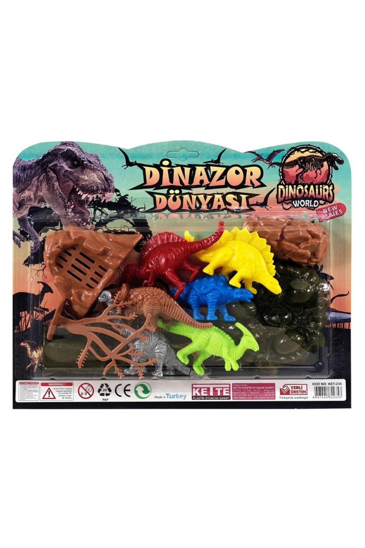 Oyuncak Store 11 Parça Dinozor Hayvan Seti