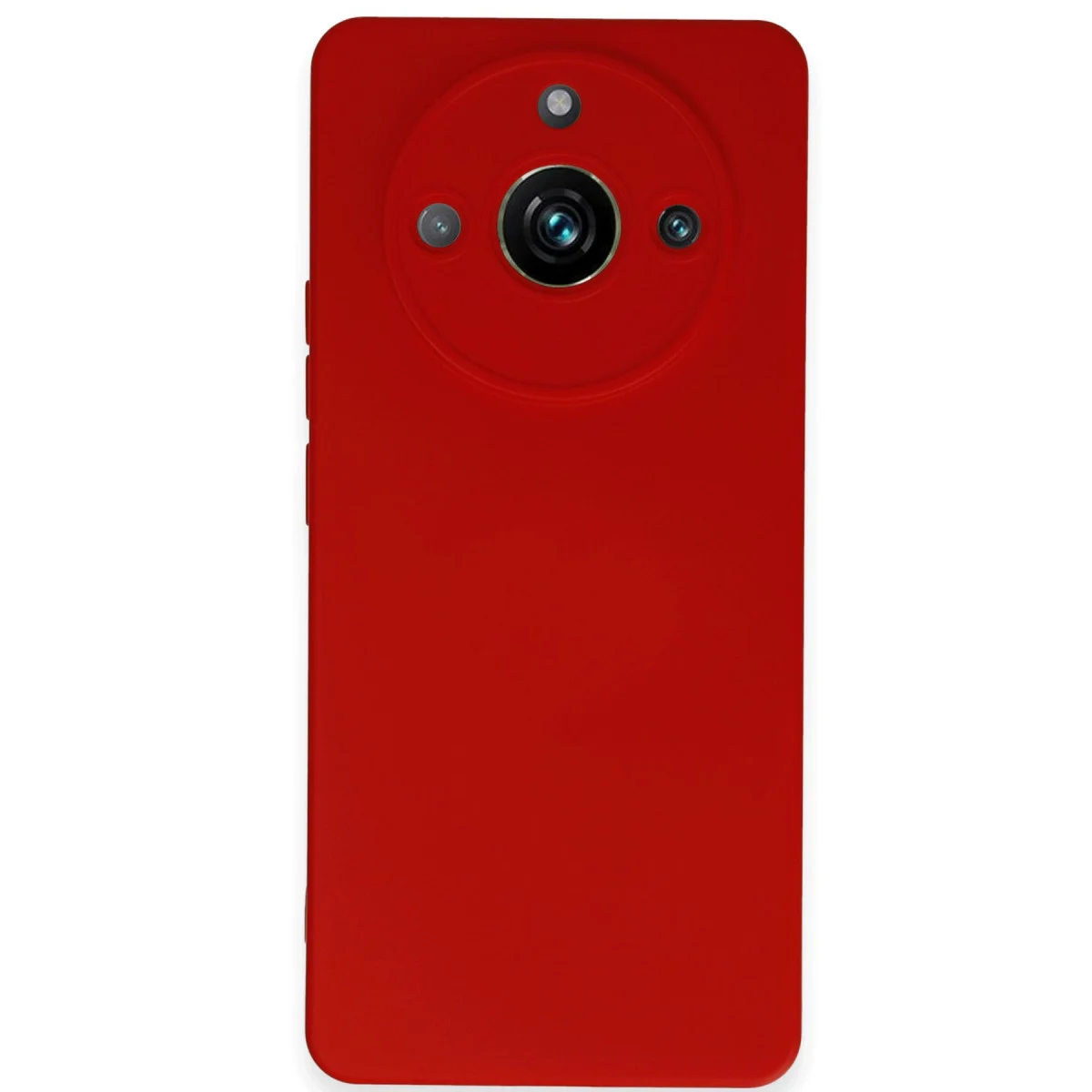 11 Pro Nano İçi Kadife Silikon Kılıf - Kırmızı
