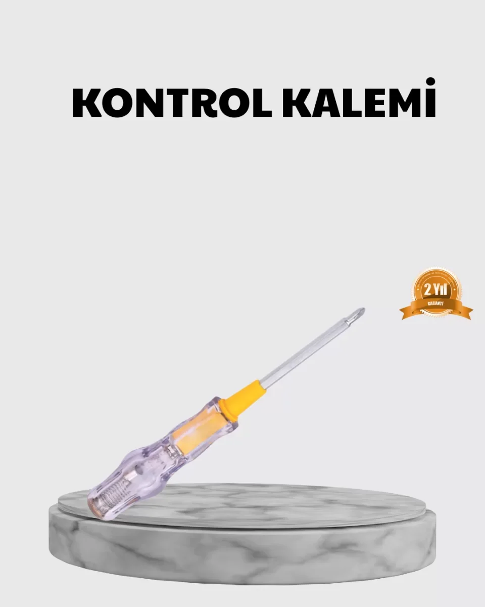 110-220V Elektrik Test Kalemi Korozyona Dayanıklı Nikel Kaplamalı - Lisinya