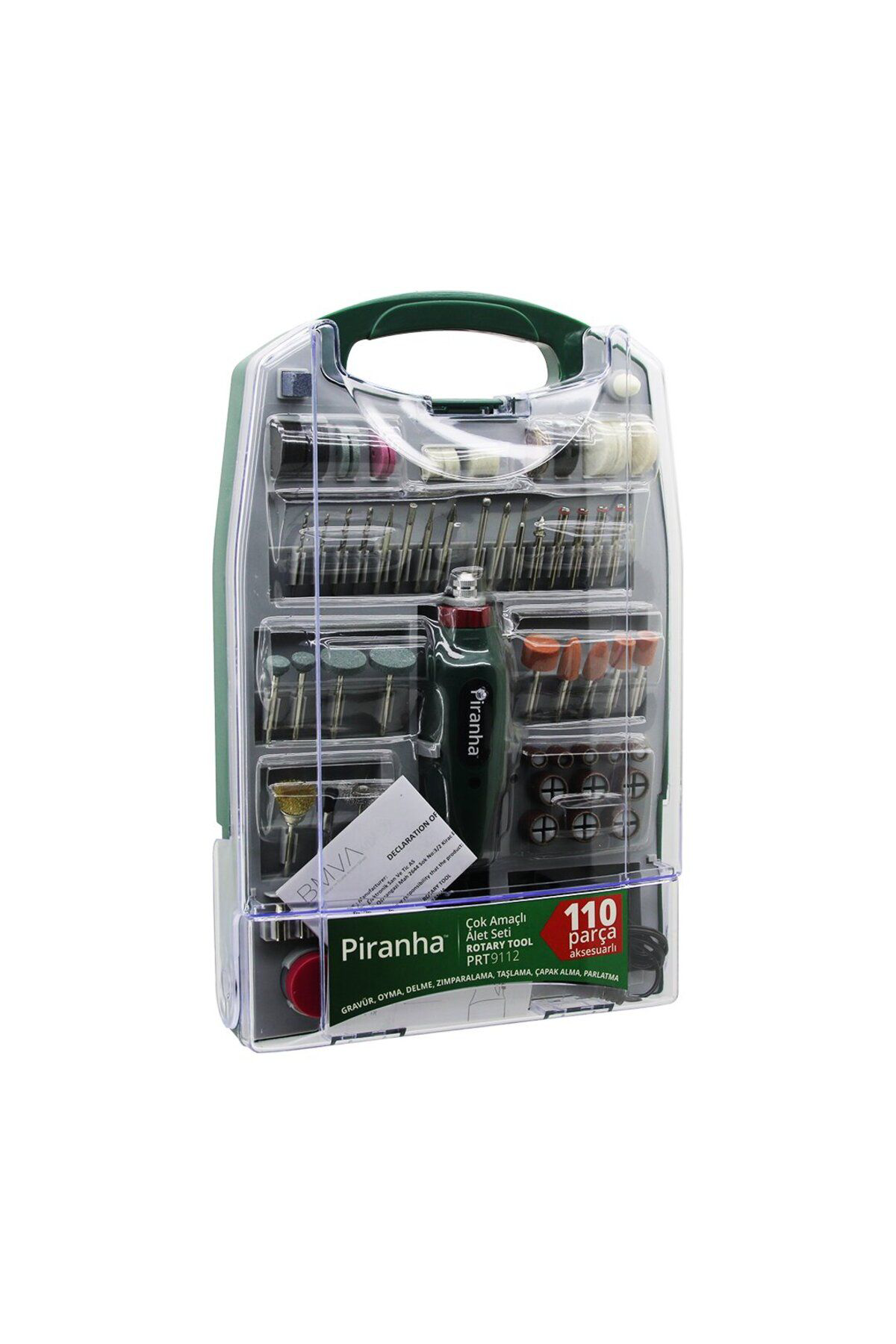 Ok Aksesuar 110 Pcs Mini Taşlama - Grinder Çok Amaçli Set Elektrikli El Motor