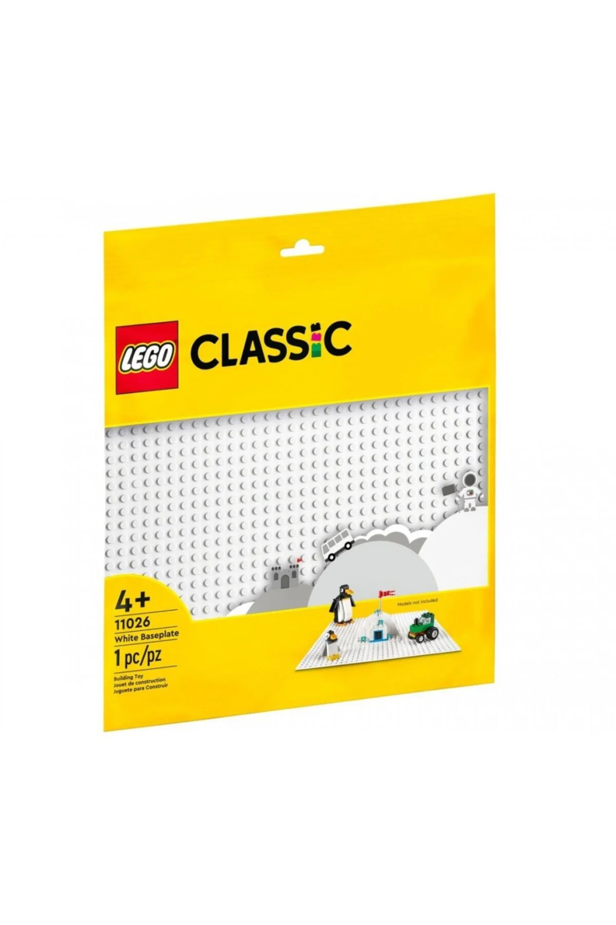 11026 ® Classic Beyaz Taban 1 parça +4 yaş