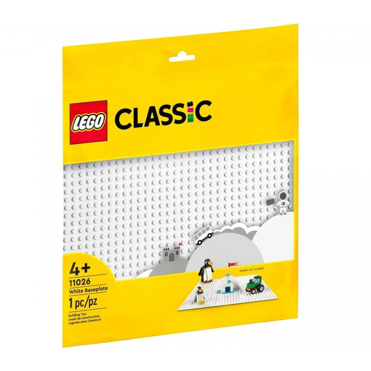 11026  Classic Beyaz Taban, 1 parça +4 yaş