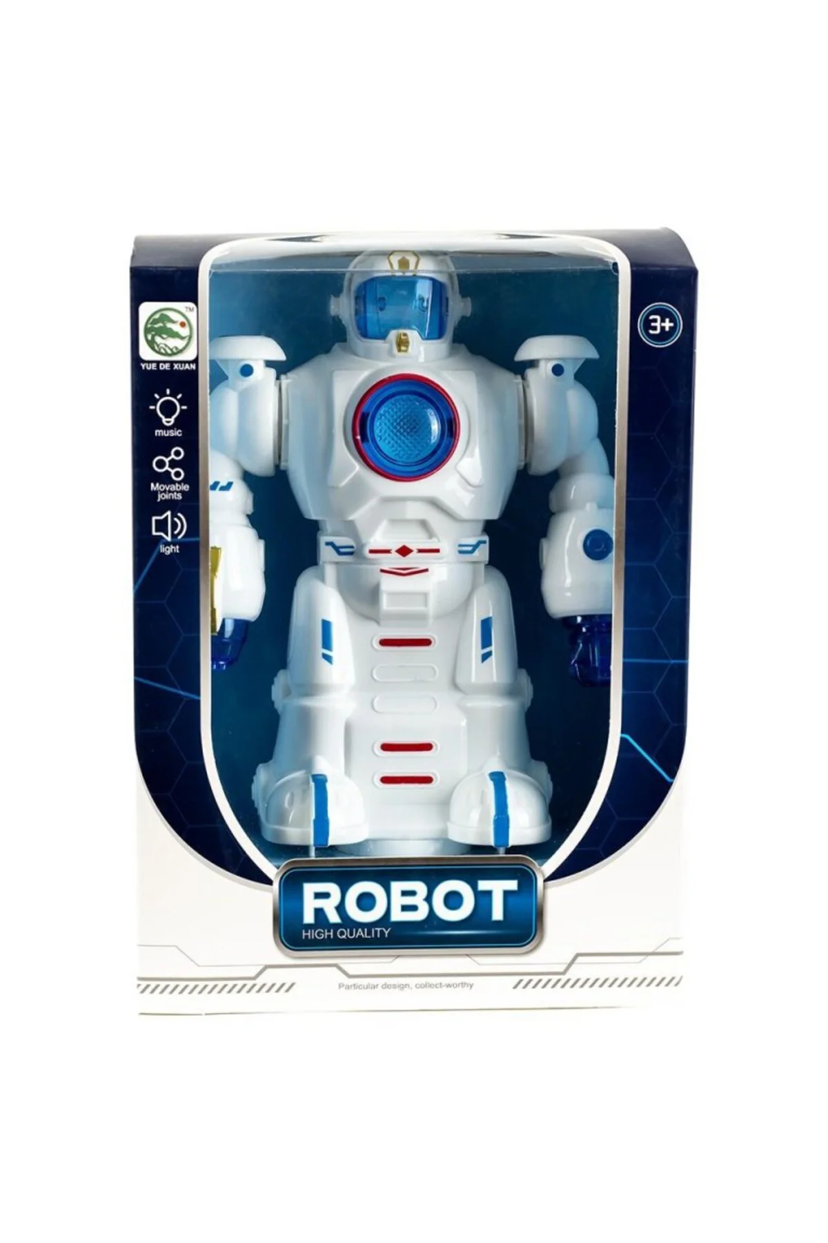 1102B PİLLİ MÜZİKLİ IŞIKLI FULL ROBOT -TYC