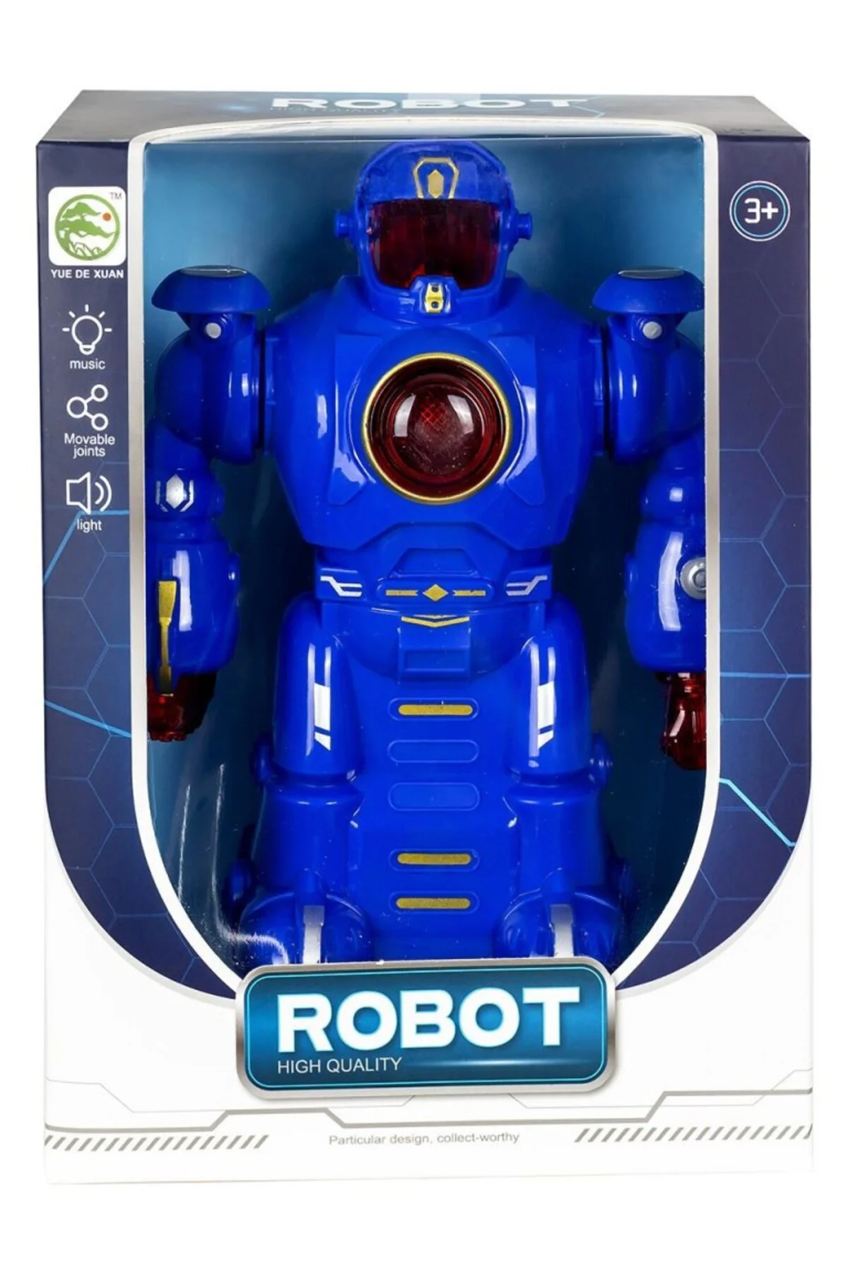 1102B PİLLİ MÜZİKLİ IŞIKLI FULL ROBOT -TYC