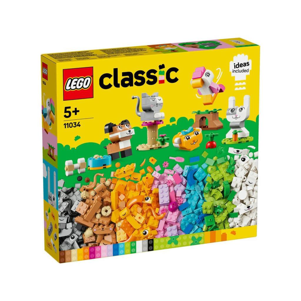 11034 LEGO® Classic Yaratıcı Evcil Hayvanlar 450 parça +5 yaş 11034 LEGO® Classic Yaratıcı Evcil Hayvanlar 450 parça +5 yaş