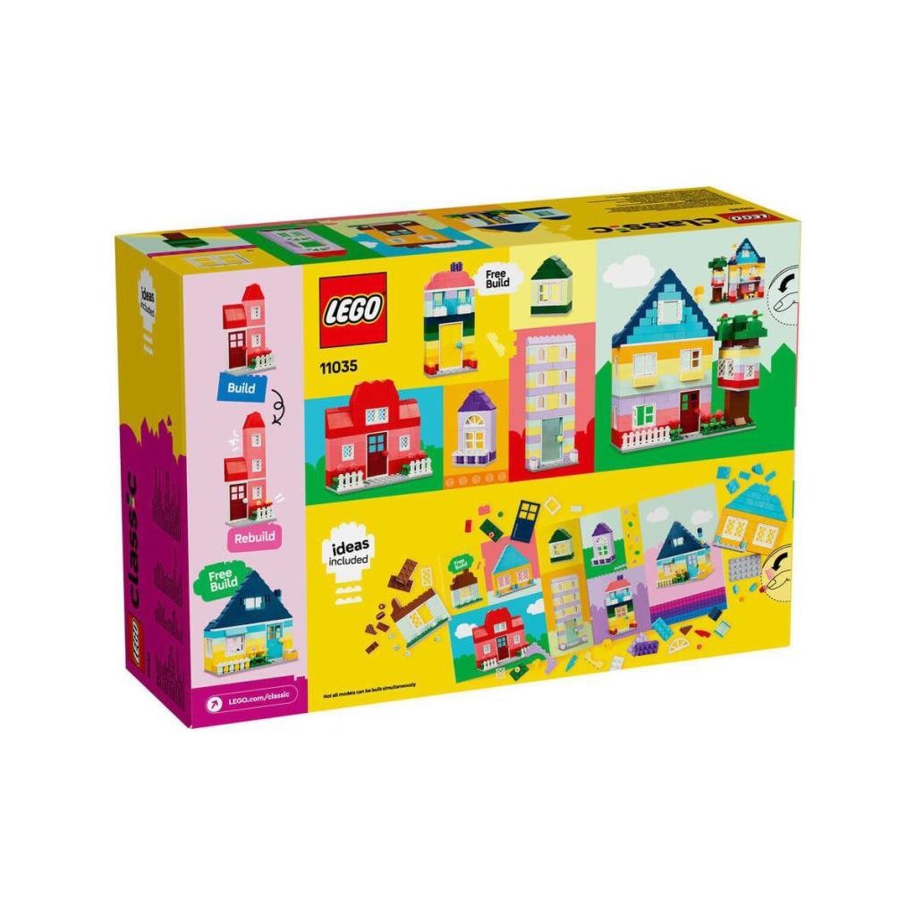 11035 LEGO® Classic Yaratıcı Evler 850 parça +4 yaş 11035 LEGO® Classic Yaratıcı Evler 850 parça +4 yaş