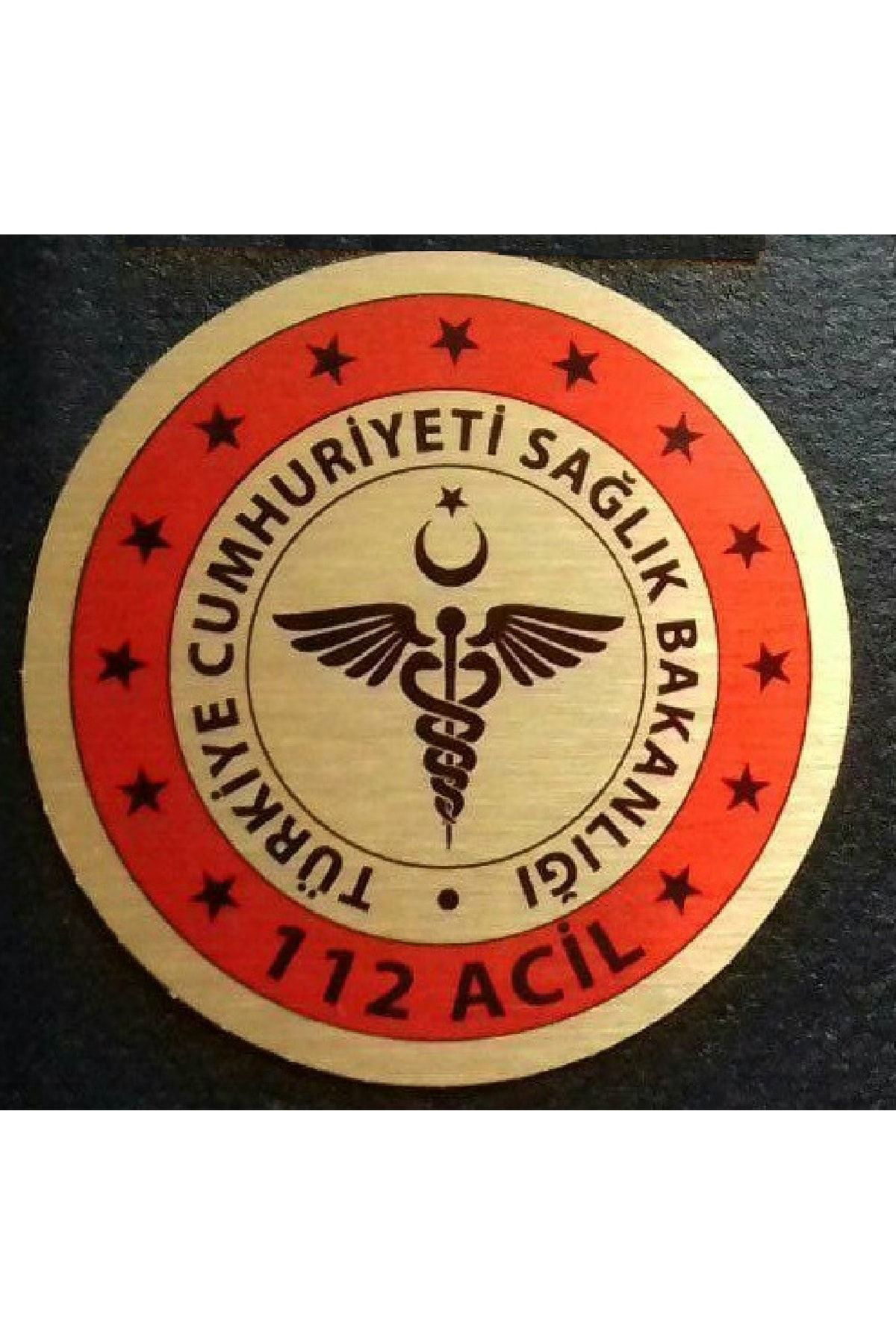 112 ACIL,SAGLIK BAKANLIĞI,CÜZDAN ROZETİ SATINAL.SADECE KURUM ADRE