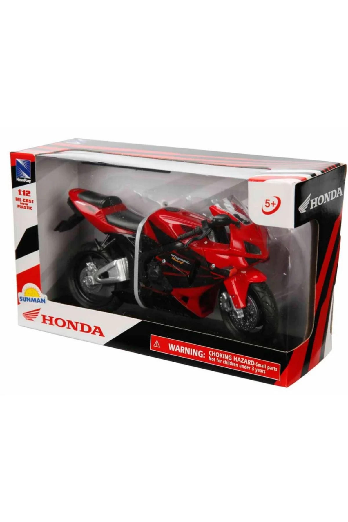 1/12 MTR 2006 Honda CBR600R 2006 Kırmızı