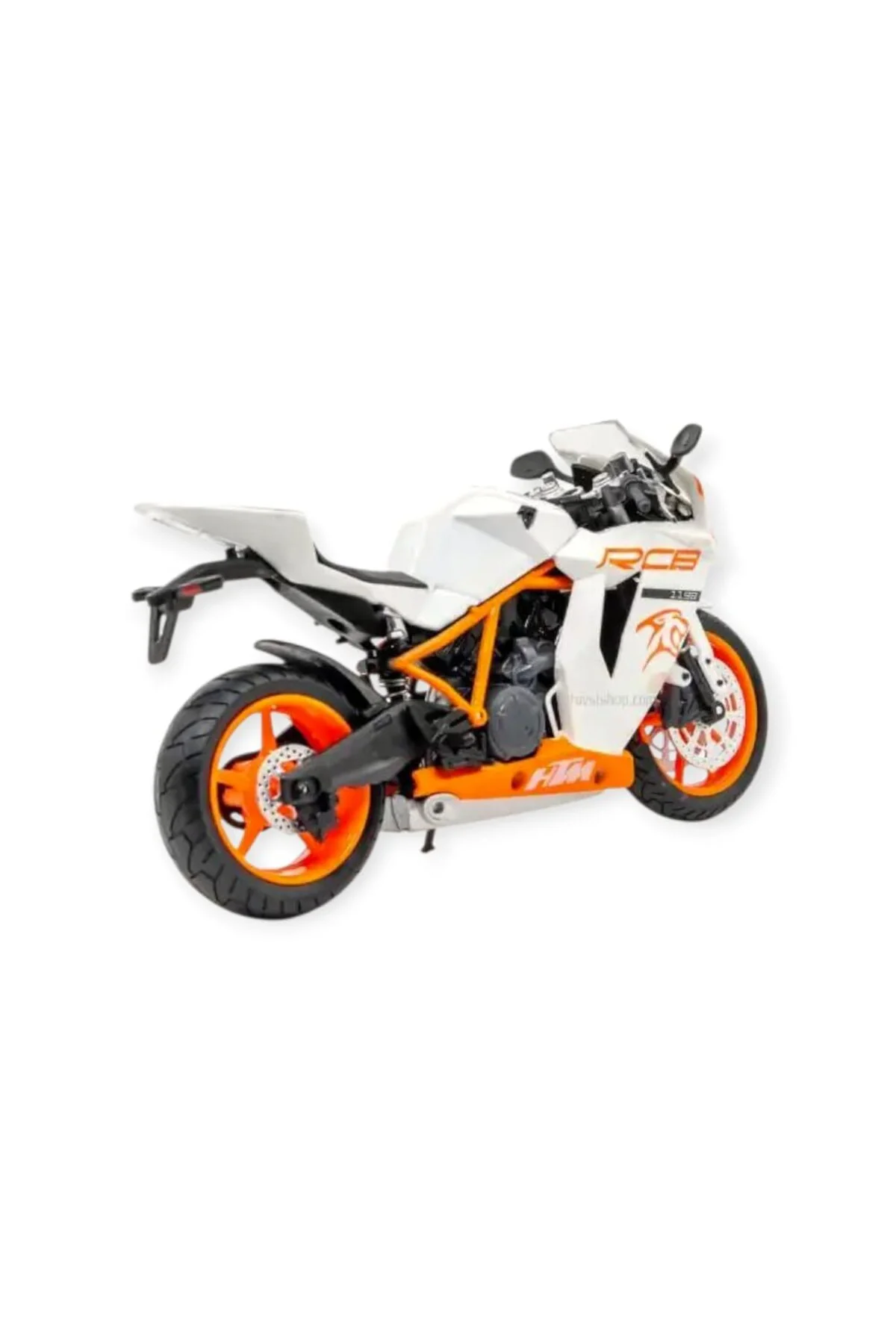 1:12 Ölçekli Model Motosiklet - HX797 - Beyaz (Lisinya) 1:12 Ölçekli Model Motosiklet - HX797 - Beyaz (Lisinya)
