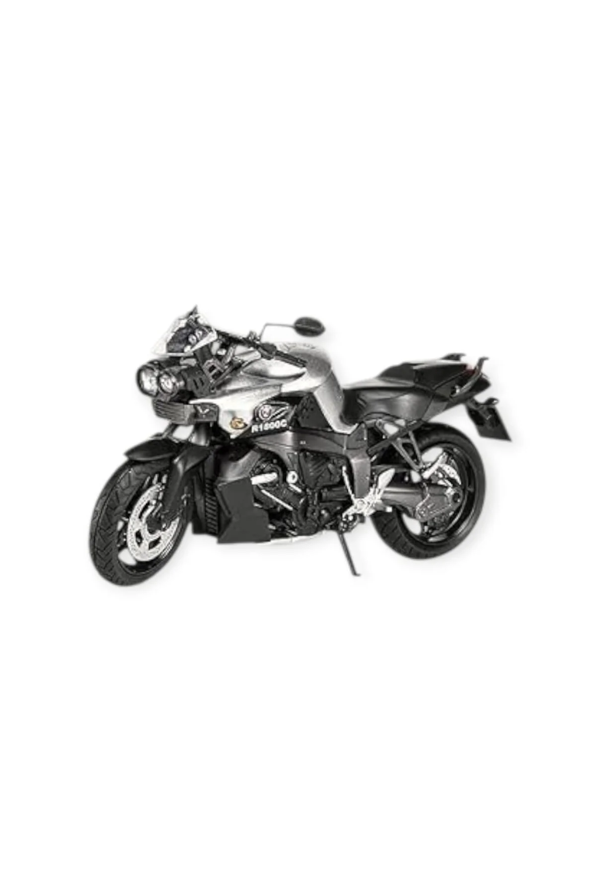 1:12 Ölçekli Model Motosiklet - HX792-1- Gri (Lisinya) TYGOO