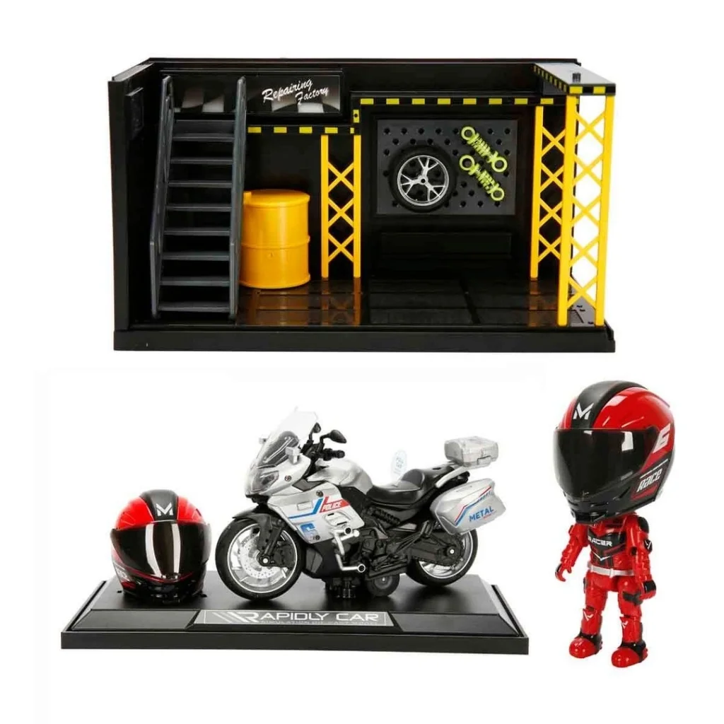 1:12 Sesli ve Işıklı Benelli Polis Die Cast Çek Bırak Motosiklet ve Tamir Atölyesi Seti adet fiyatıdır 1:12 Sesli ve Işıklı Benelli Polis Die Cast Çek Bırak Motosiklet ve Tamir Atölyesi Seti adet fiyatıdır