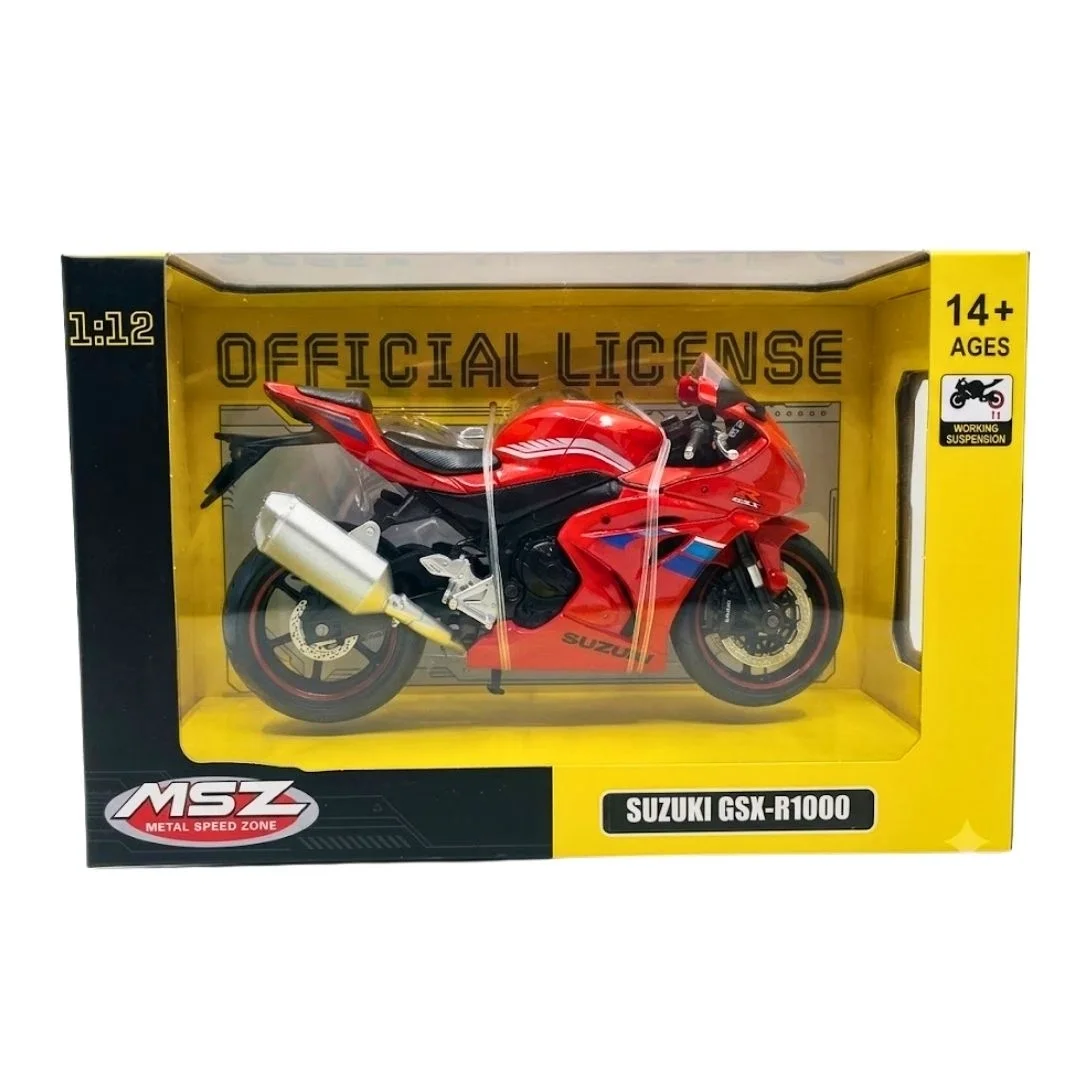 1/12 SUZUKİ GSX-R1000 Model Motosiklet