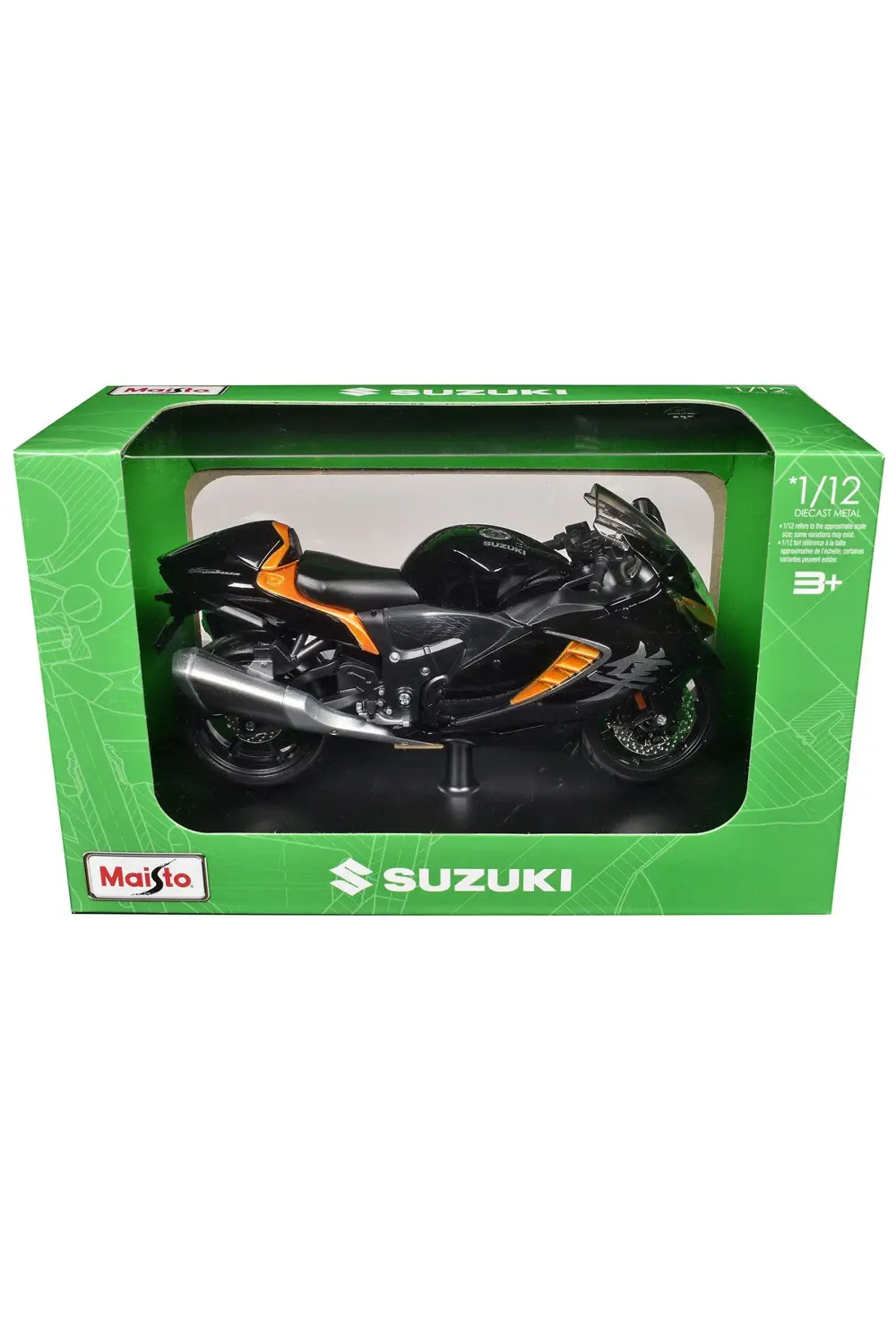 1:12 Suzuki Hayabusa 2022 Motosiklet 32724