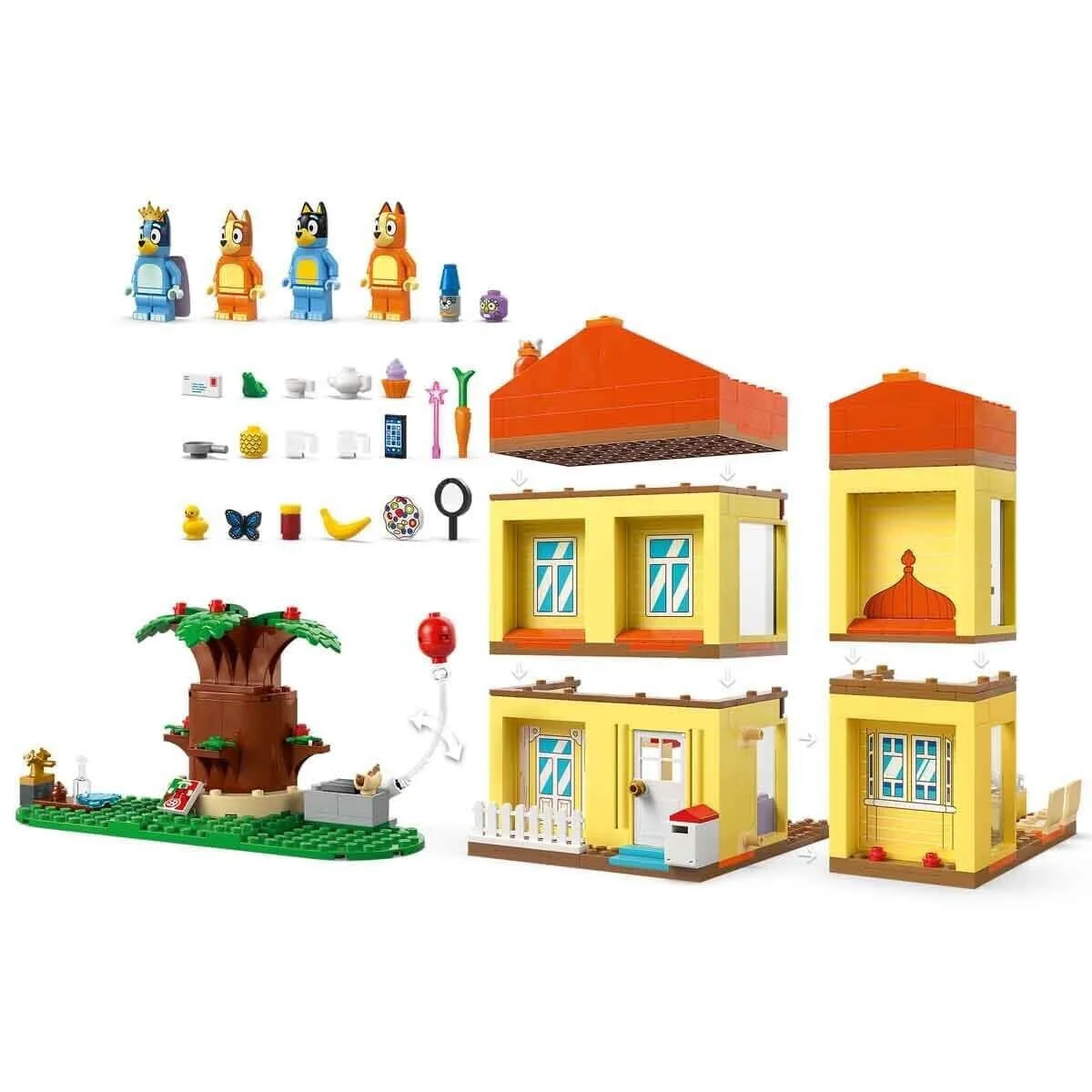 11203 Lego Duplo Bluey Bluey'nin Aile Evi 382 parça +4 yaş 11203 Lego Duplo Bluey Bluey'nin Aile Evi 382 parça +4 yaş