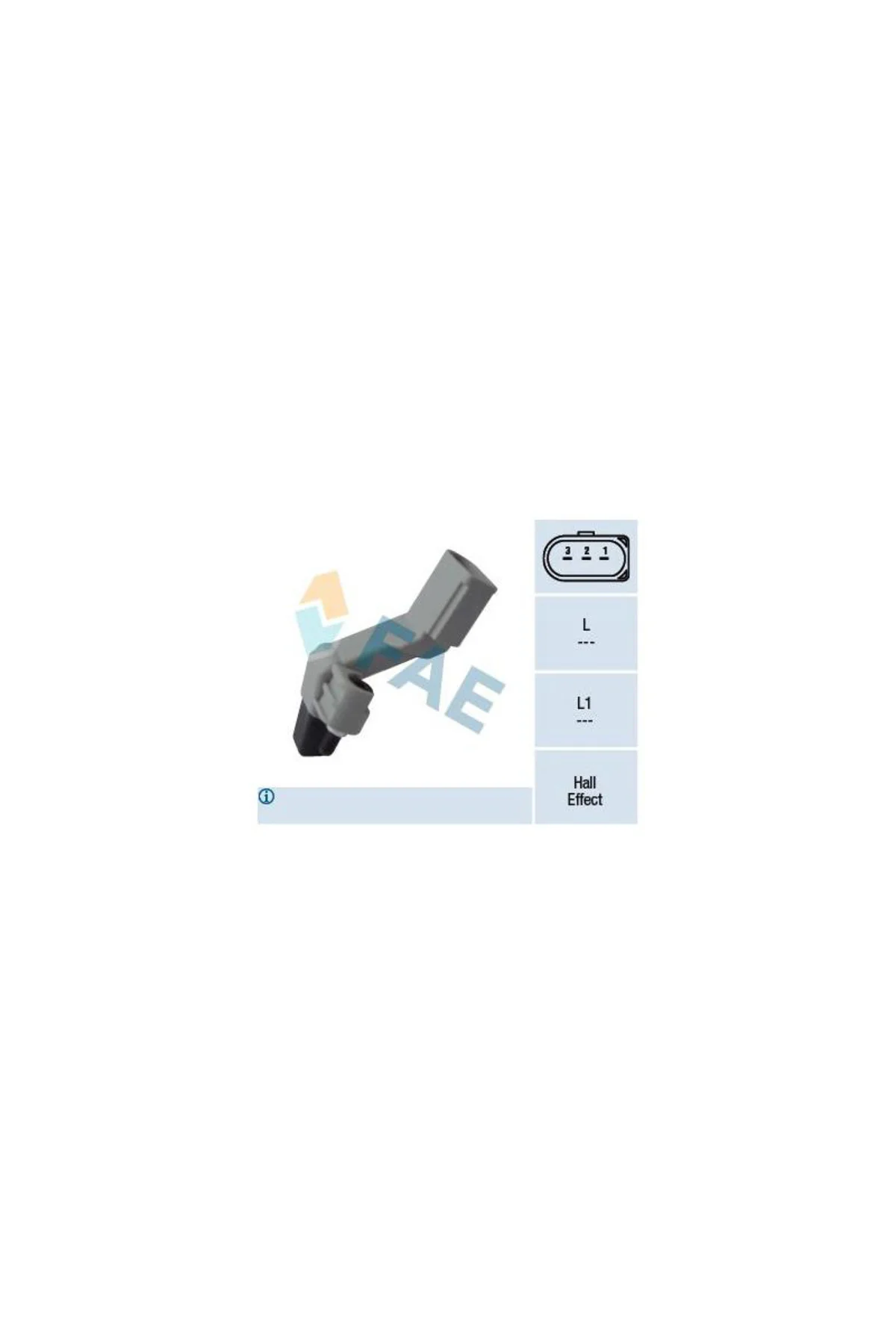 112110 KRANK DEVİR SENSÖRÜ VAG A3 A4 A6 CAD3 CRAFT GO5 JET3 PAS T5 04- FAE-79177