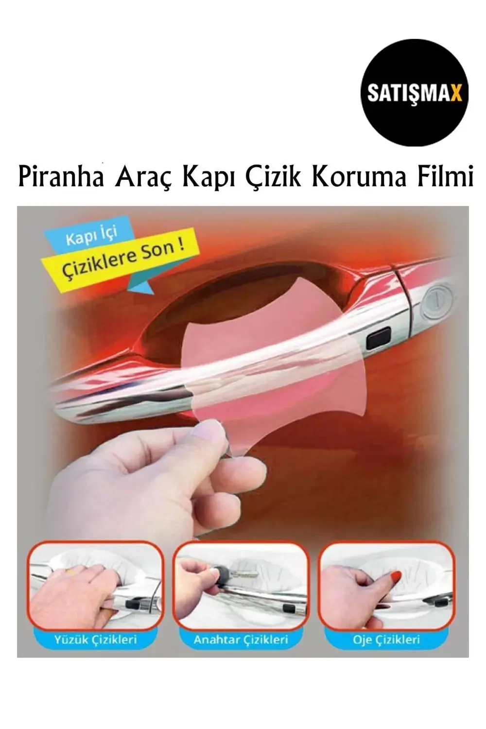 11300 Araç Kapı Çizik Koruma Filmi (4 ADET)