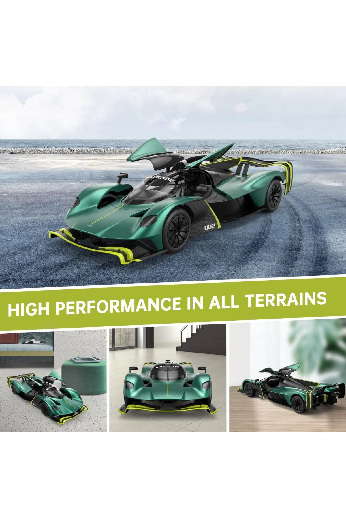 1:14 Aston Martin Valkyrie AMR Pro Işıklı Uzaktan Kumandalı Araba