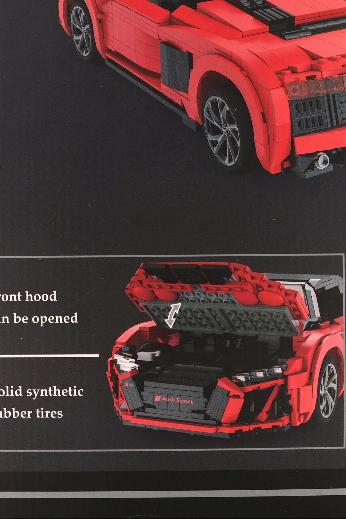 1:14 Audi R8 Spyder Model Araba Yapım Seti 1440 Parça S00093800 1:14 Audi R8 Spyder Model Araba Yapım Seti 1440 Parça S00093800