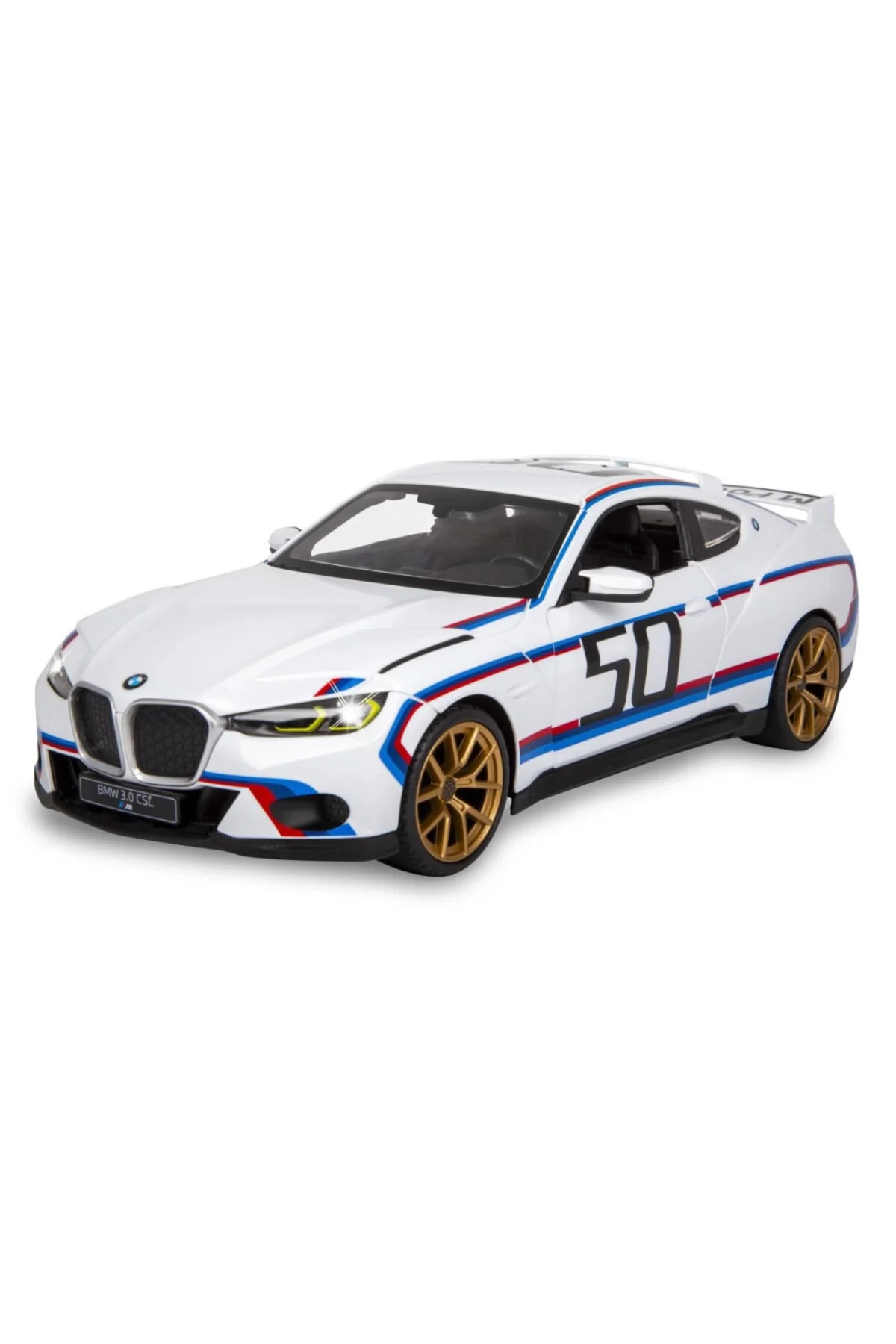 1/14 F/F BMW 3.0 CSL 2.4GHZ Işıklı Uzaktan Kumandalı Araba