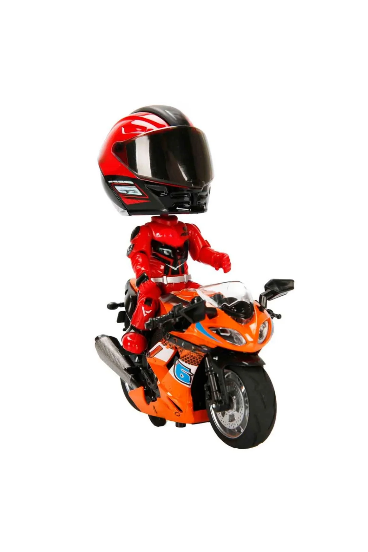 1:14 Sesli ve Işıklı Çek Bırak Yarış Motosikleti