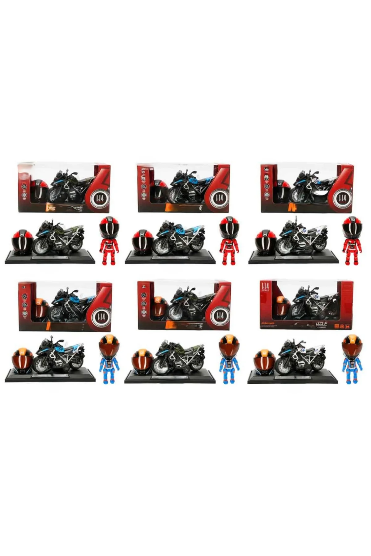 1:14 Sesli ve Işıklı Çek Bırak Motosiklet