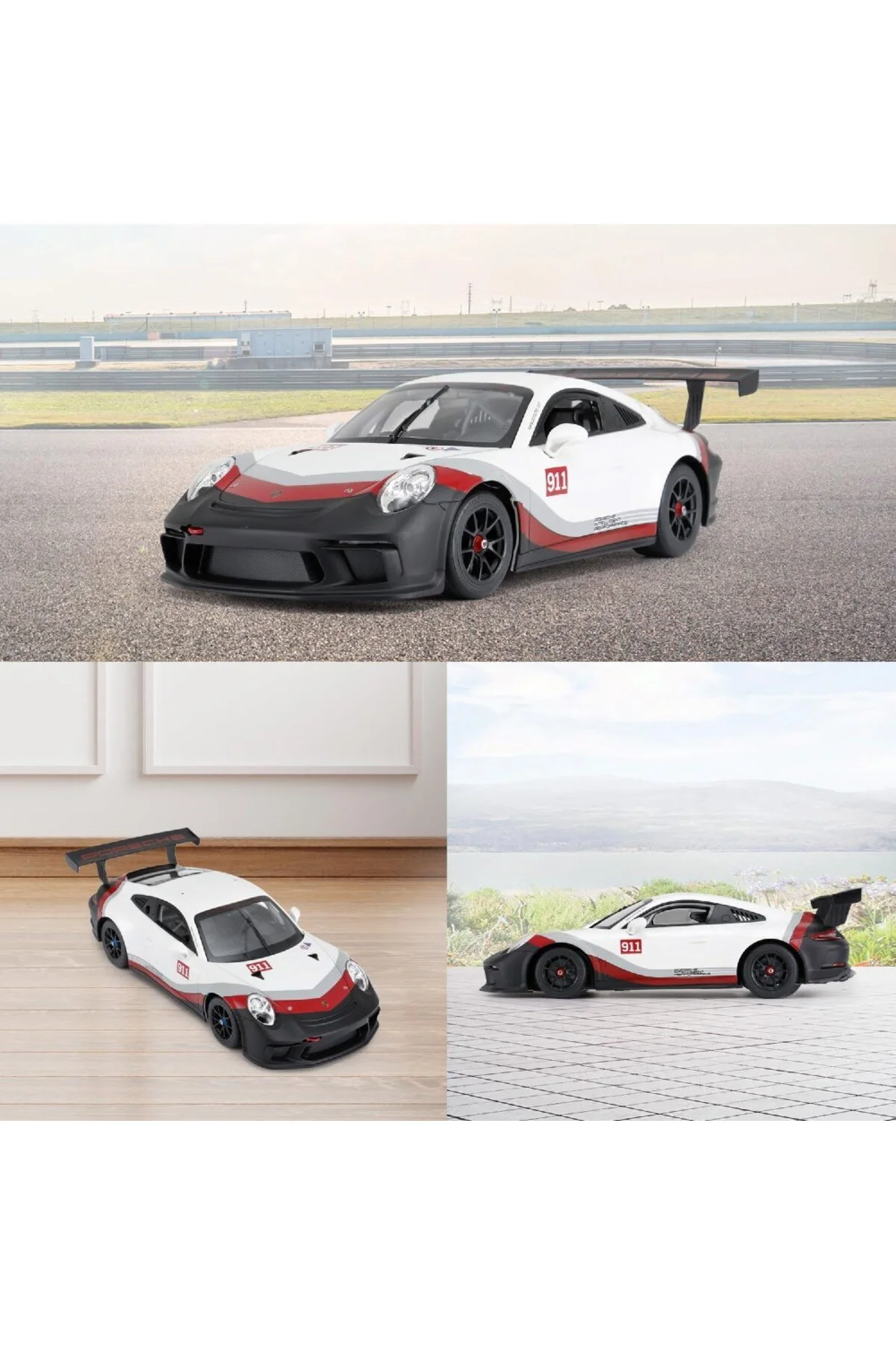 1:14 Uzaktan Kumandalı Araba Porsche 911 Gt3 Cup 2.4 Ghz