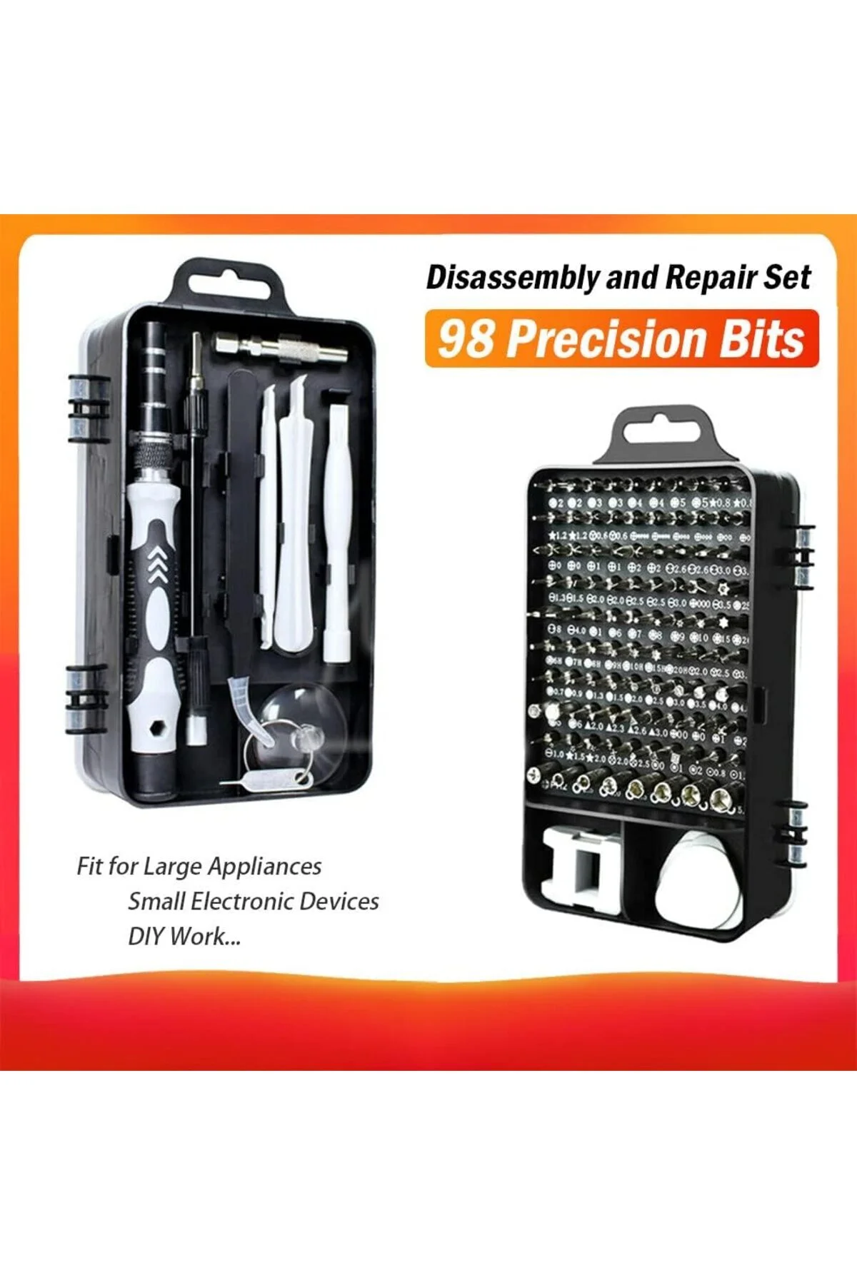 115 1 Hassas Tornavida Seti Fit Bilgisayar Pc Telefon Onarım Aracı Seti Kitleri 115 1 Hassas Tornavida Seti Fit Bilgisayar Pc Telefon Onarım Aracı Seti Kitleri - Görsel 2