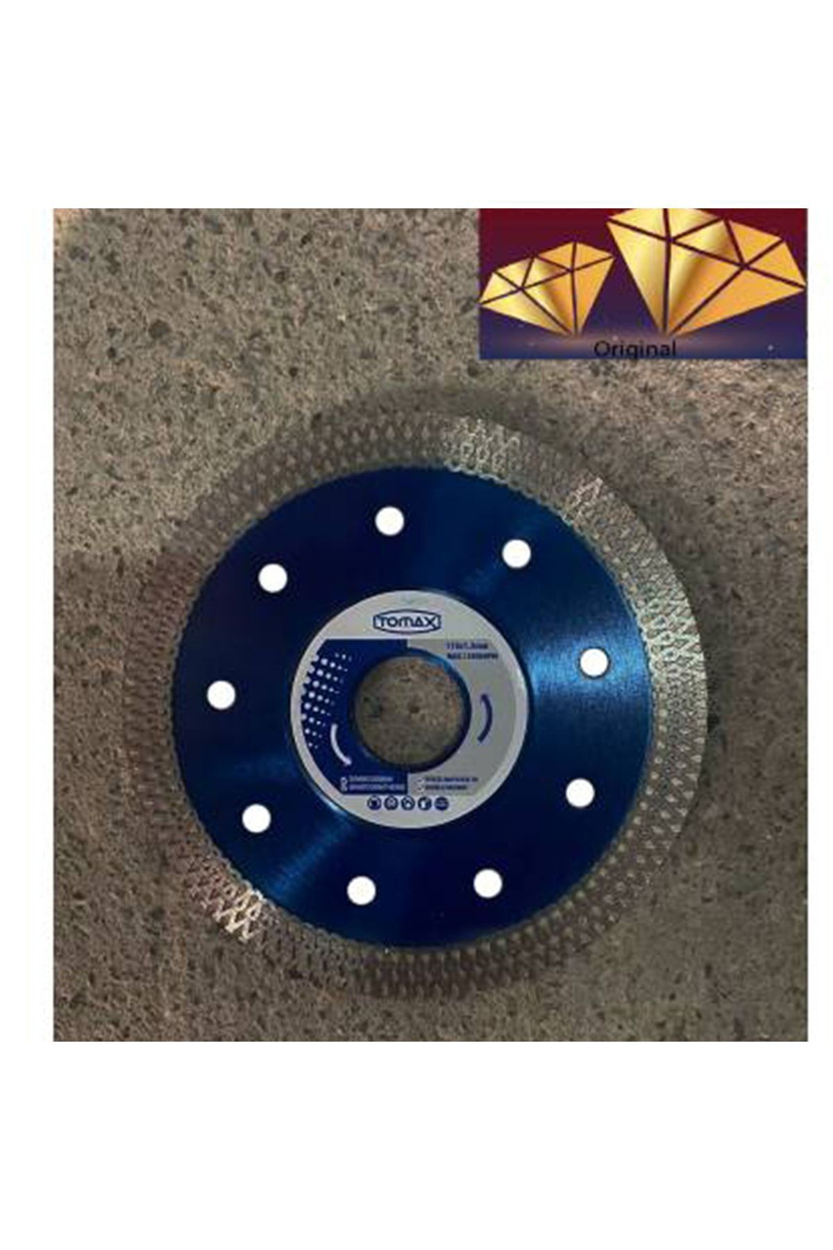 115 X 1.3 Mm Hassas Granit Seramik Mermer & Taş Ürünleri Diski