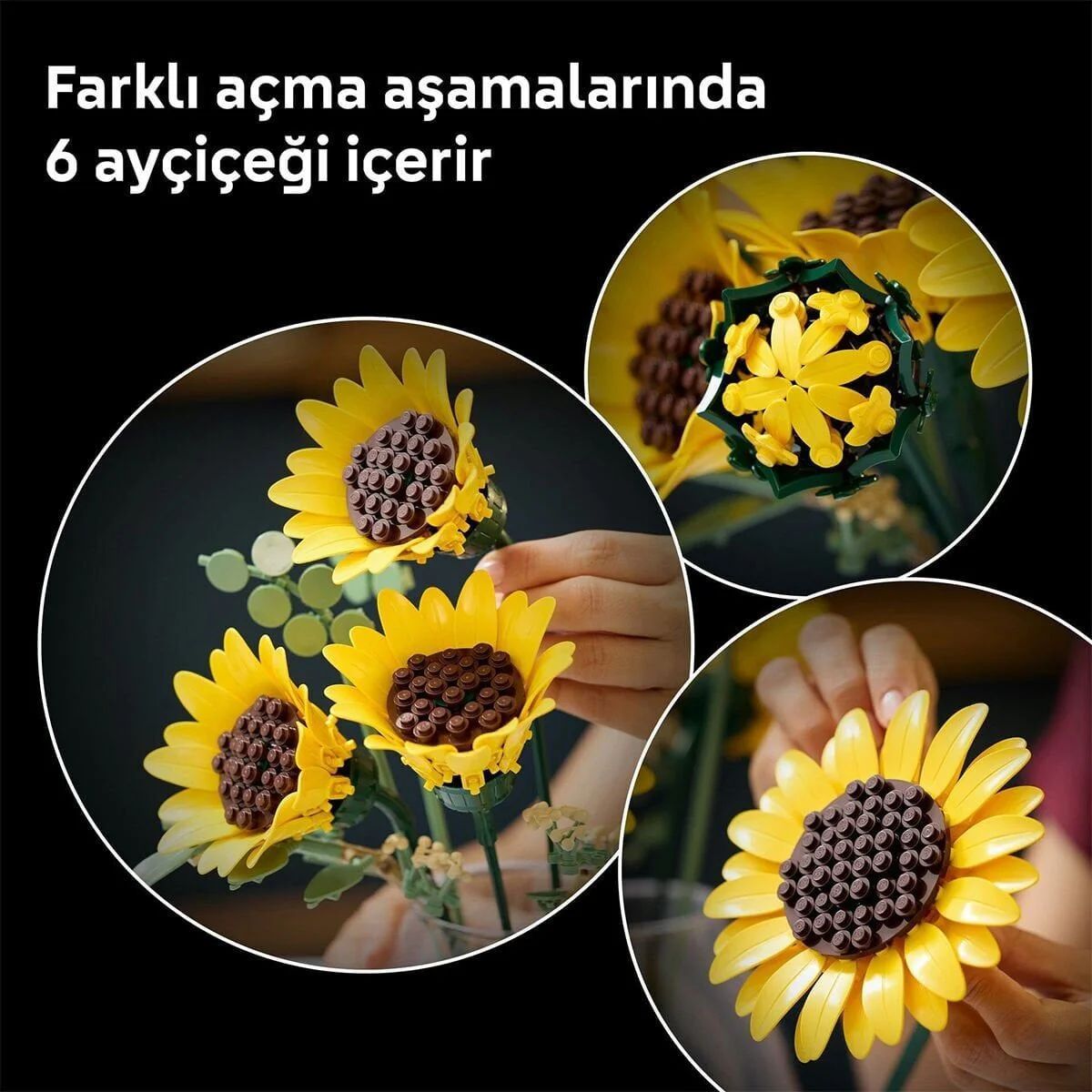 11502 Lego Botanicals Ayçiçeği Buketi 686 parça +18 yaş Fiyatı, Yorumları ve Özellikleri
