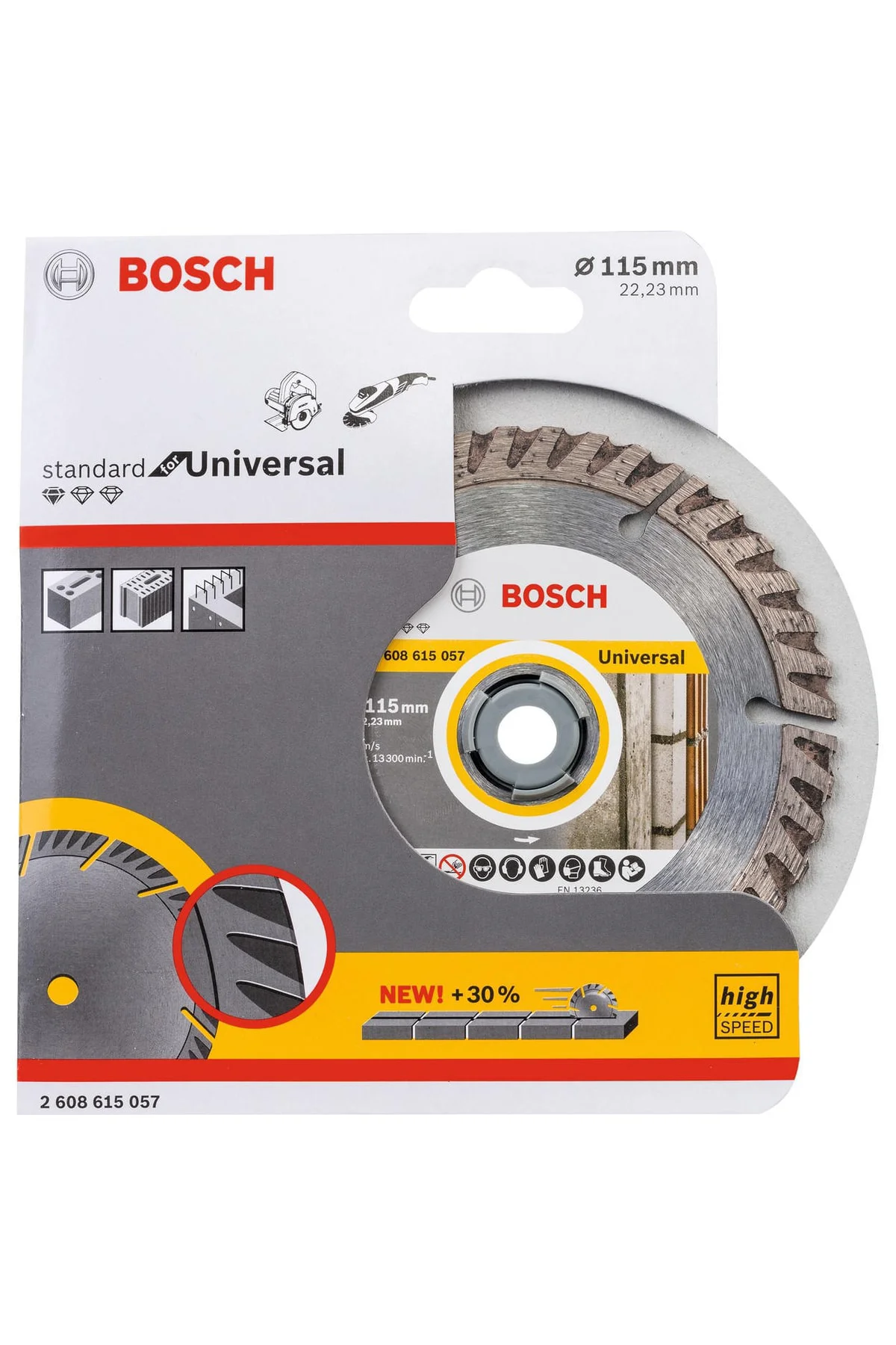 115mm Genel Yapı Malzemeleri İçin Elmas Kesme Testeresi 260861505