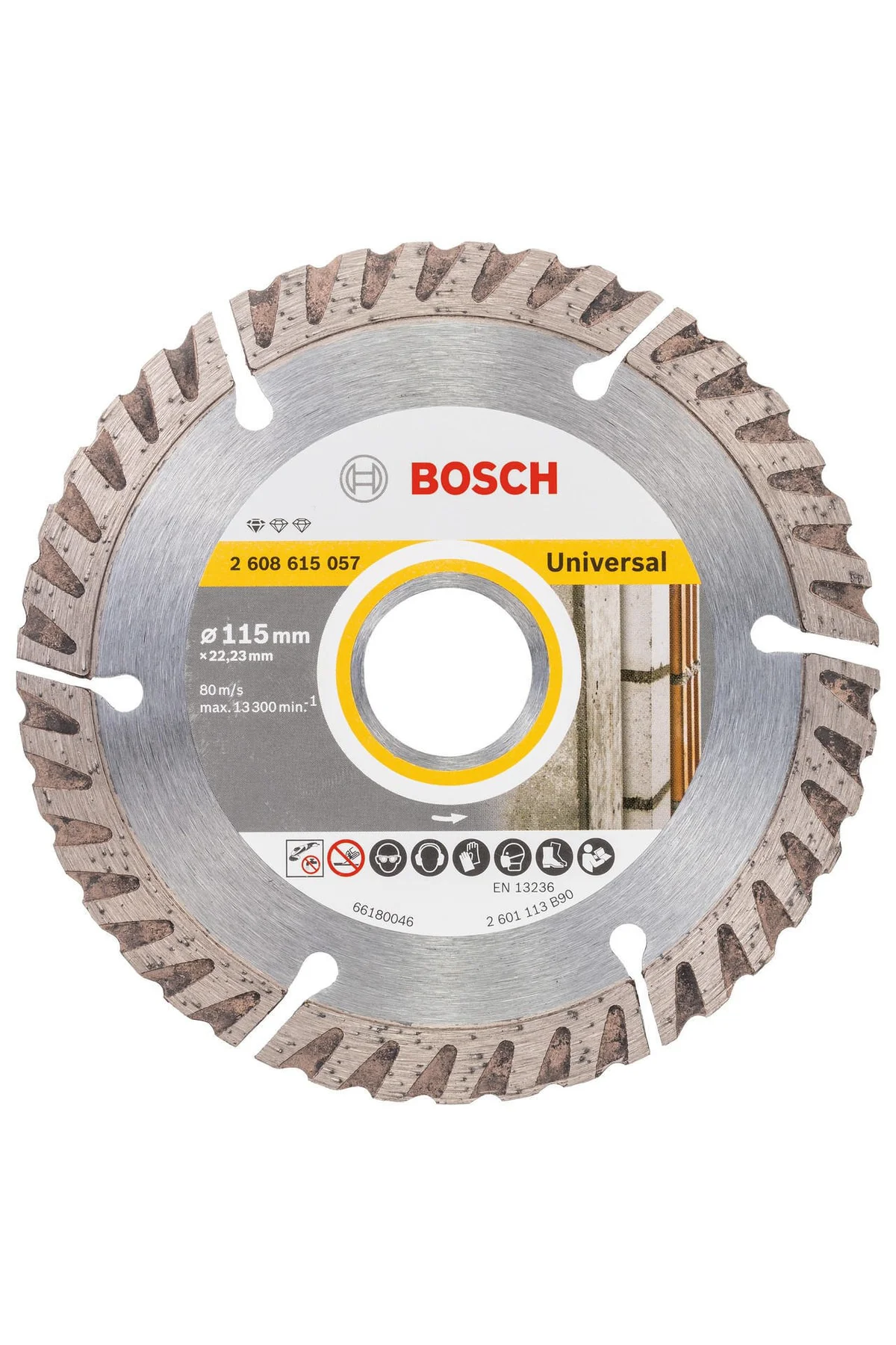 115mm Genel Yapı Malzemeleri İçin Elmas Kesme Testeresi 260861505