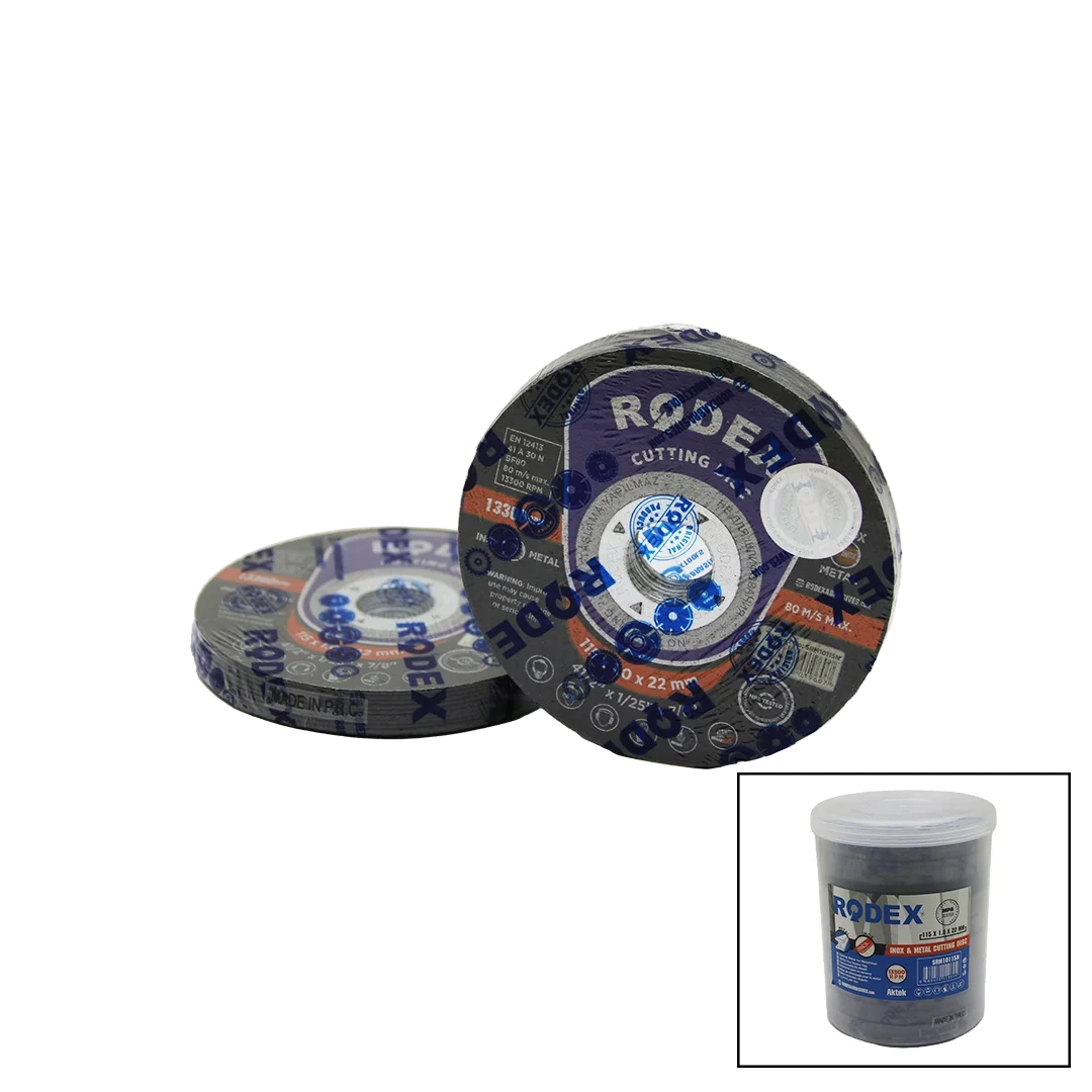 115mm X 1.0x22 İnox Metal Kesici Disk Bx40 Fiyatı, Yorumları ve Özellikleri