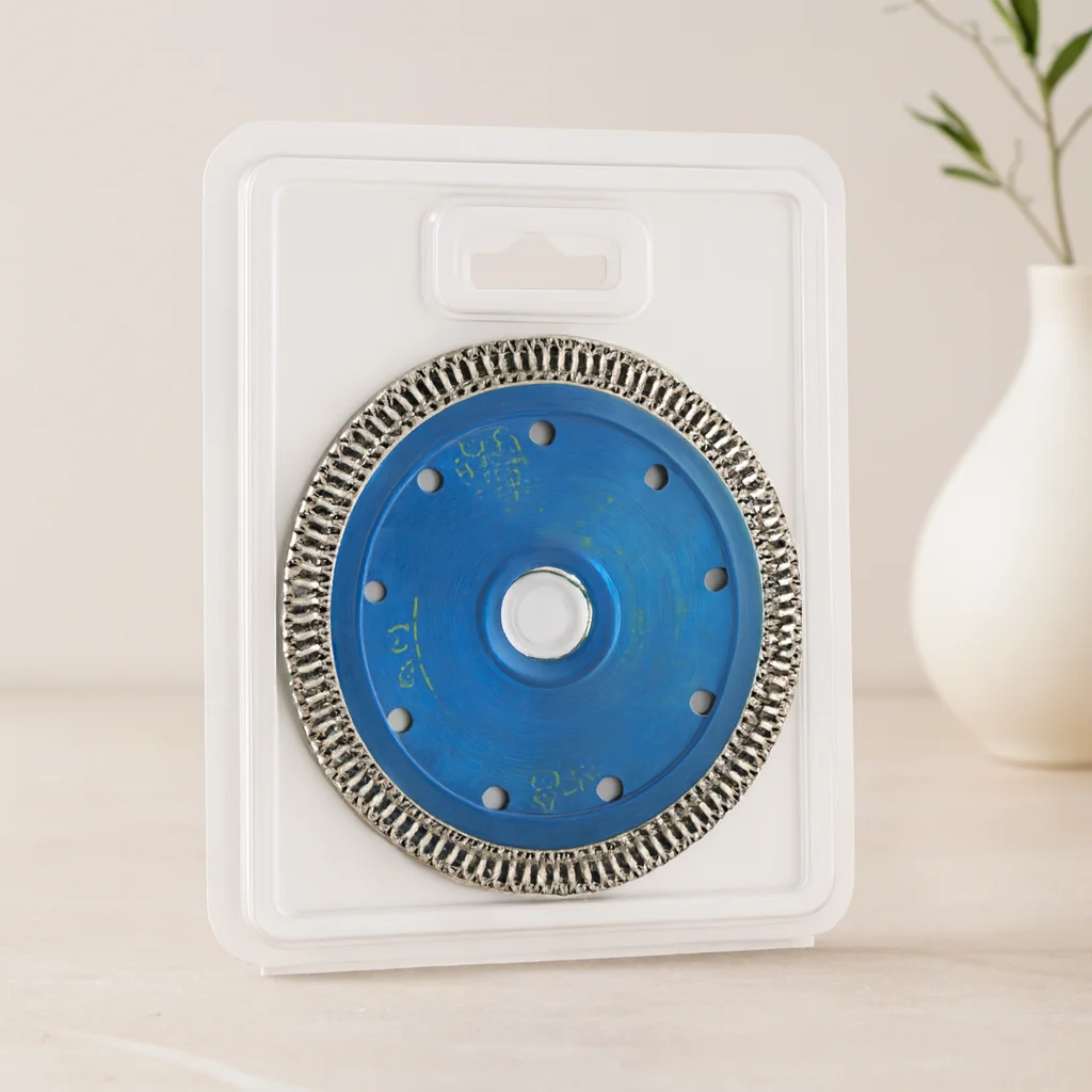 115x22.2 mm Elmas Mermer Kesici Disk İnce Turbo 1.2 mm