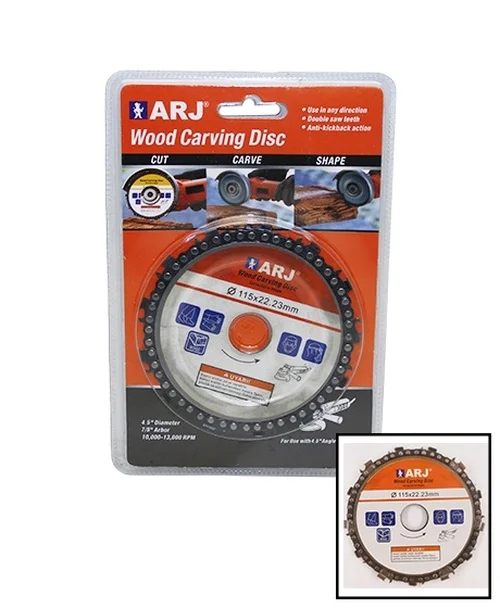 115x22.23mm Zincirli Ahşap Testere Disk Bx40