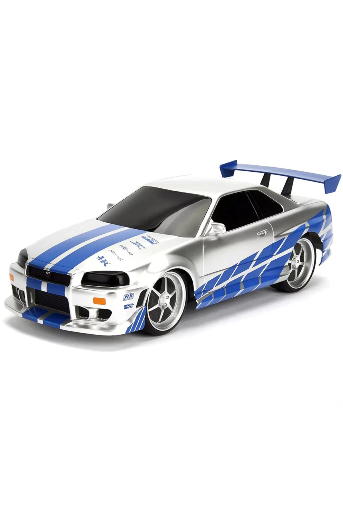 1:16 Fast & Furious Kumandalı Brian's Nissan Skyline GT-R Turbo Araba