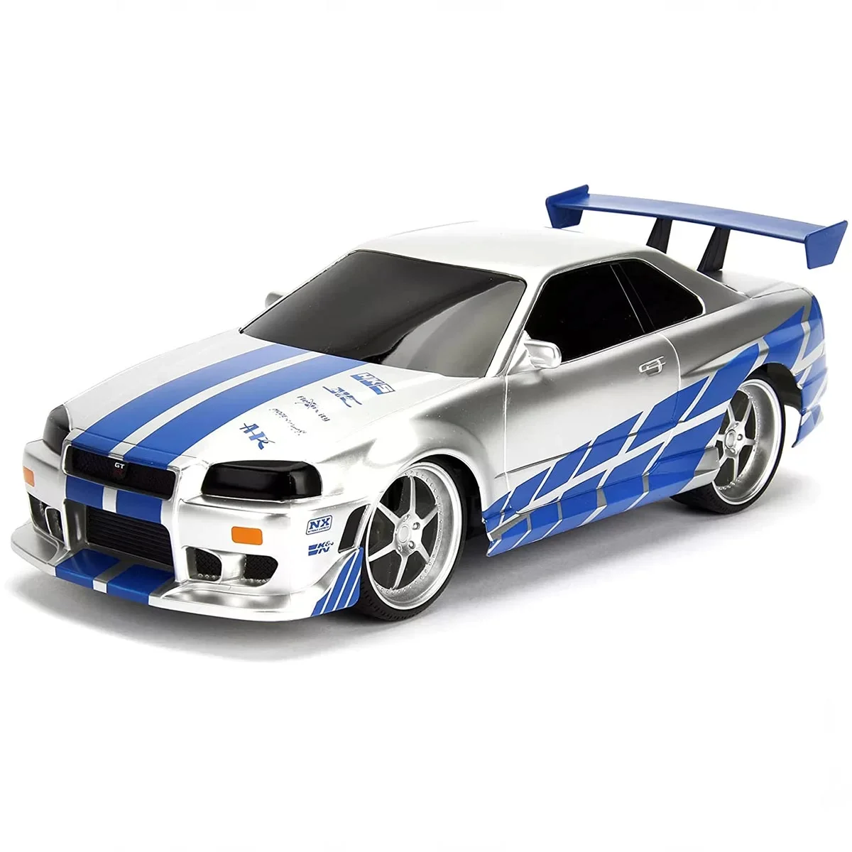 1:16 Fast  Furious Kumandalı Brian's Nissan Skyline GT-R Turbo Araba