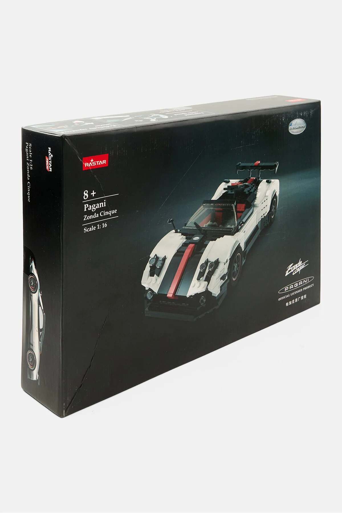 1:16 Pagani Zonda Cinque Model Araba Yapım Seti 1024 Parça S00098 1:16 Pagani Zonda Cinque Model Araba Yapım Seti 1024 Parça S00098
