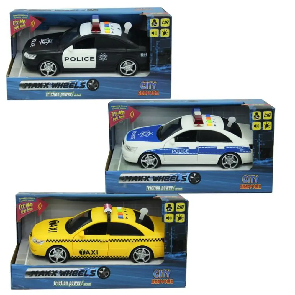 1:16 Sesli Işıklı Polis ve Taksi